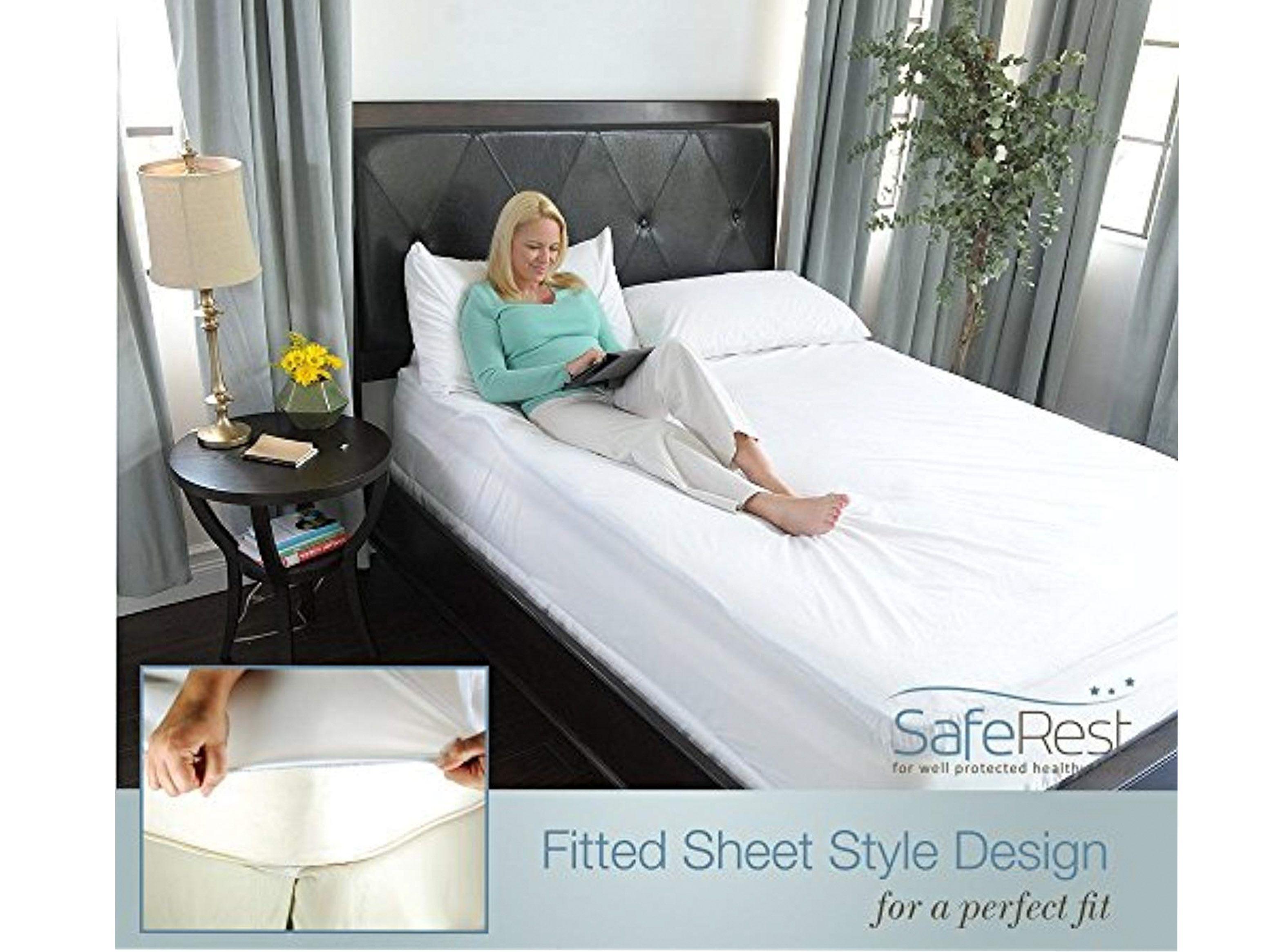 Cubrecolchón SafeRest King Premium Hipoalergénico-1