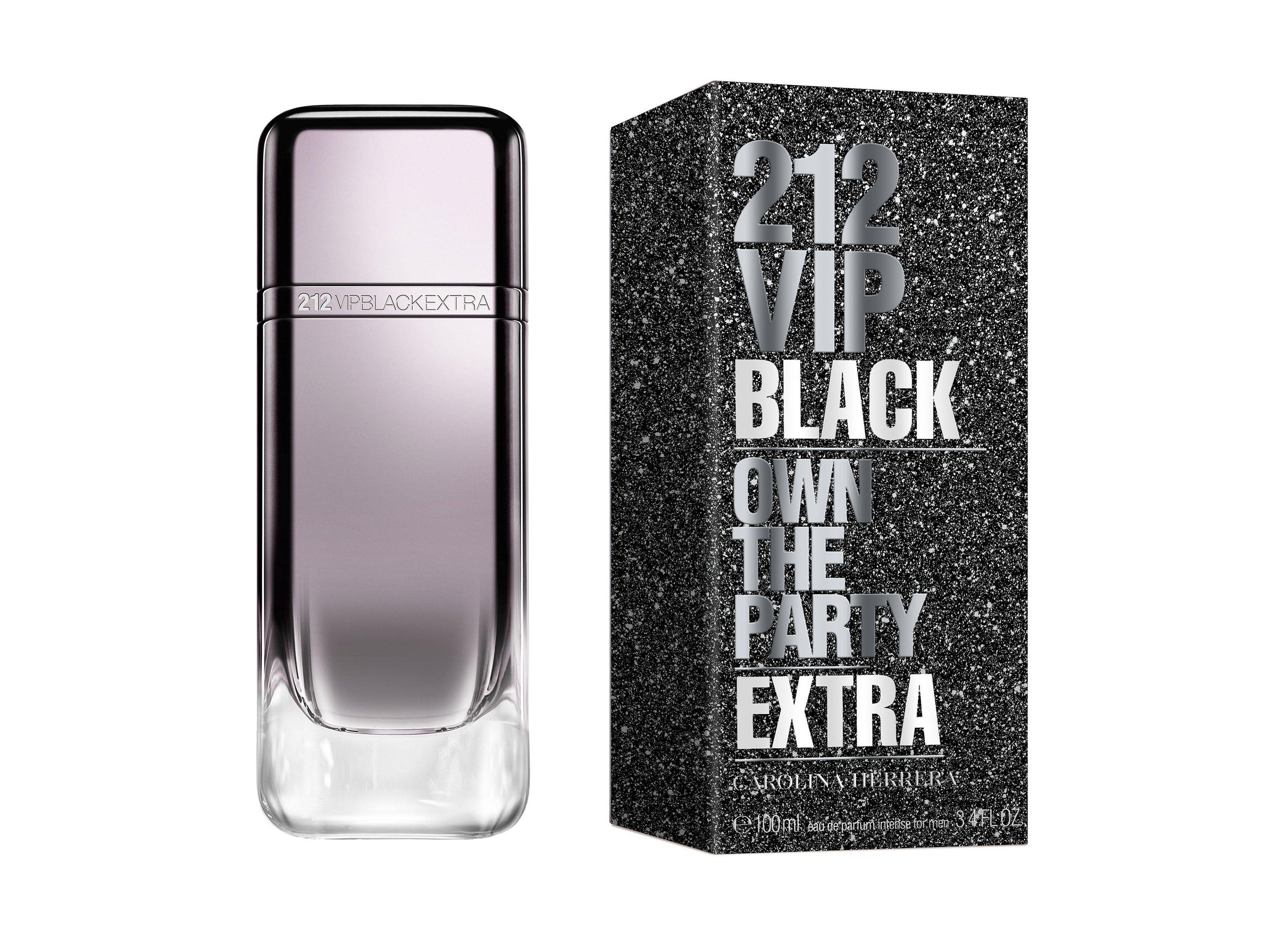 Perfume Carolina Herrera 212 Vip Black Extra Hombre EDP 100 ml-0