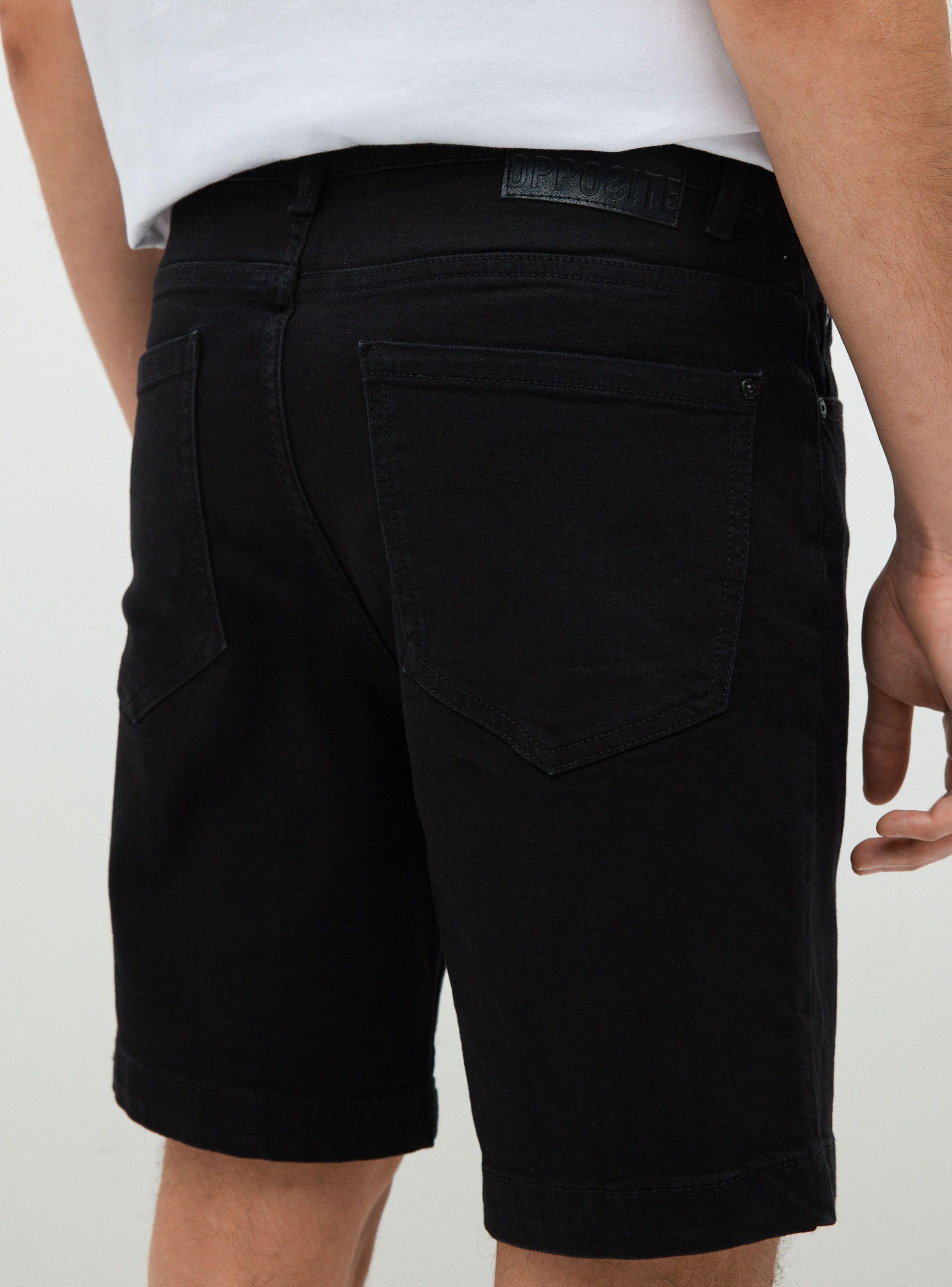Bermuda Jeans Liso Comfort Fit-2