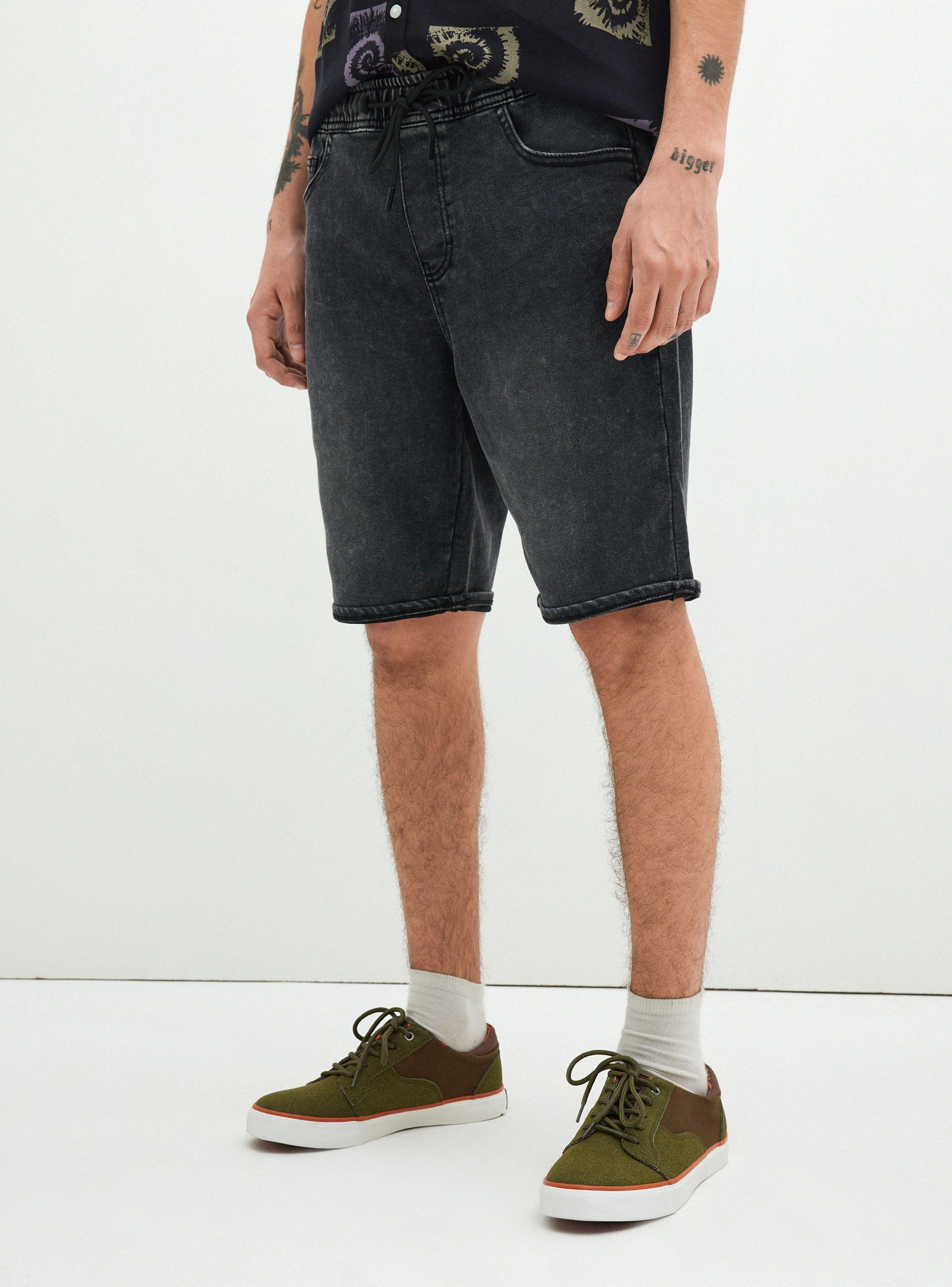 Bermuda Denim Negro 1-0