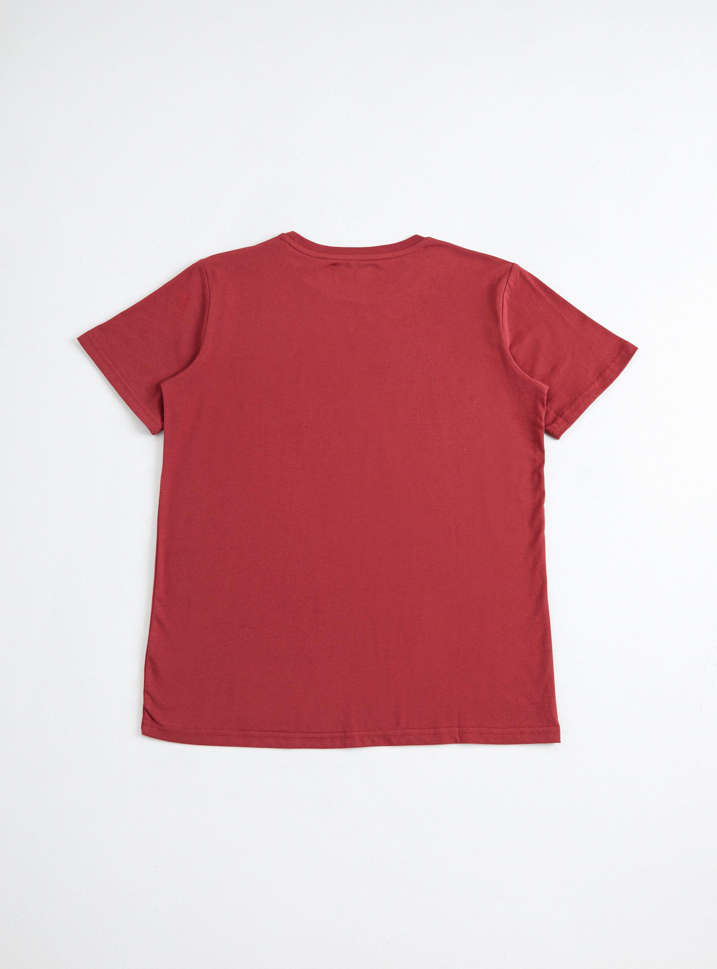 Polera con Manga Corta y Estampado-1