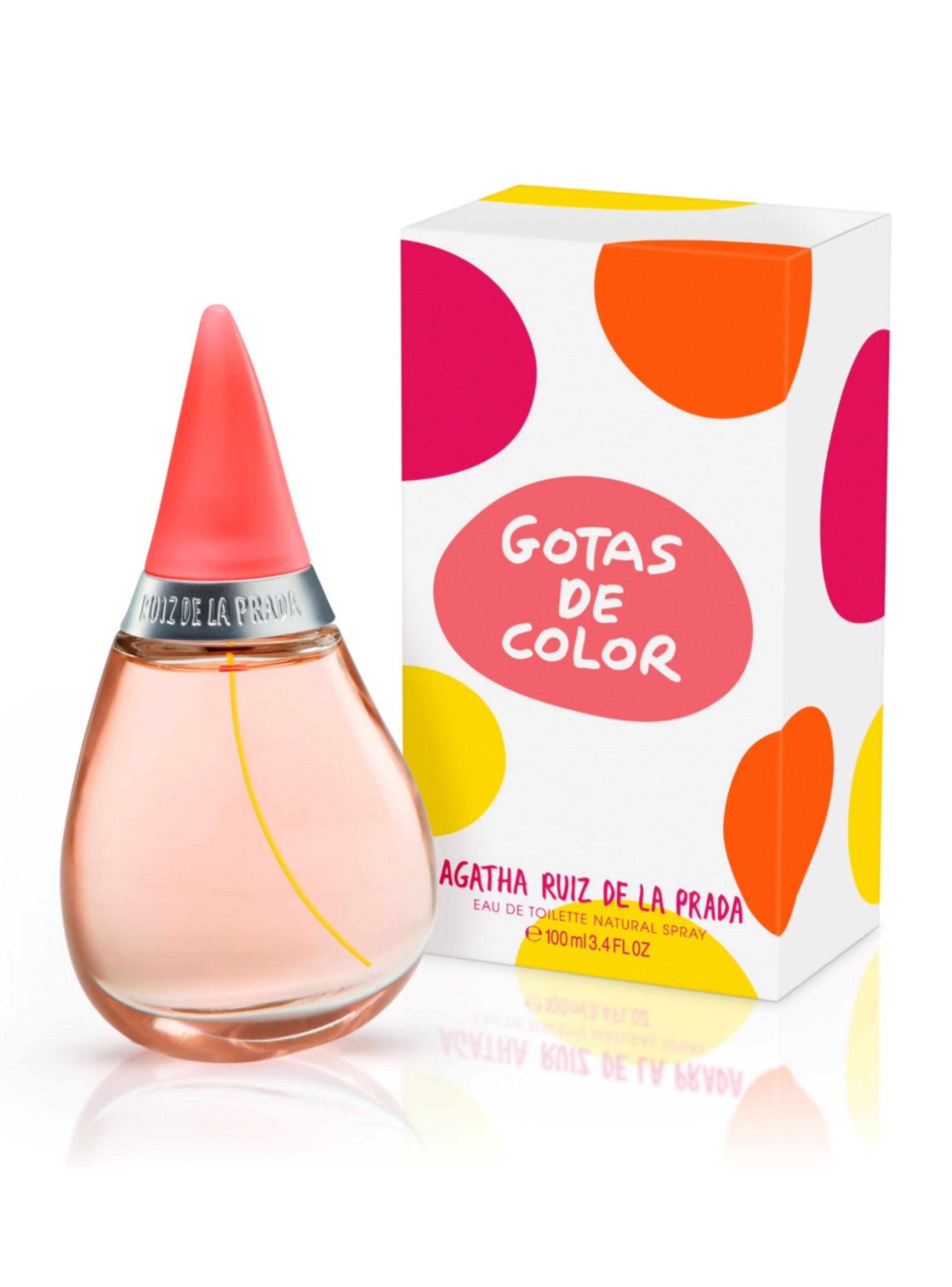 Set Perfume Gotas de Color EDT Mujer 100ml + Set de Aros Metálicos-2