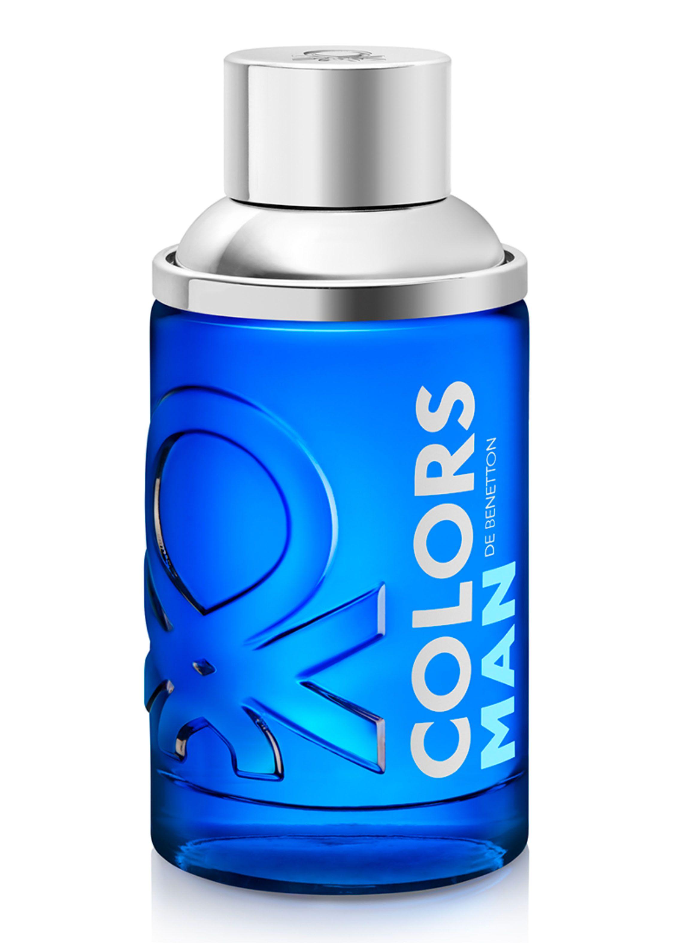 Set Perfume Colors Man Blue EDT 100 ml + Porta Llaves-1