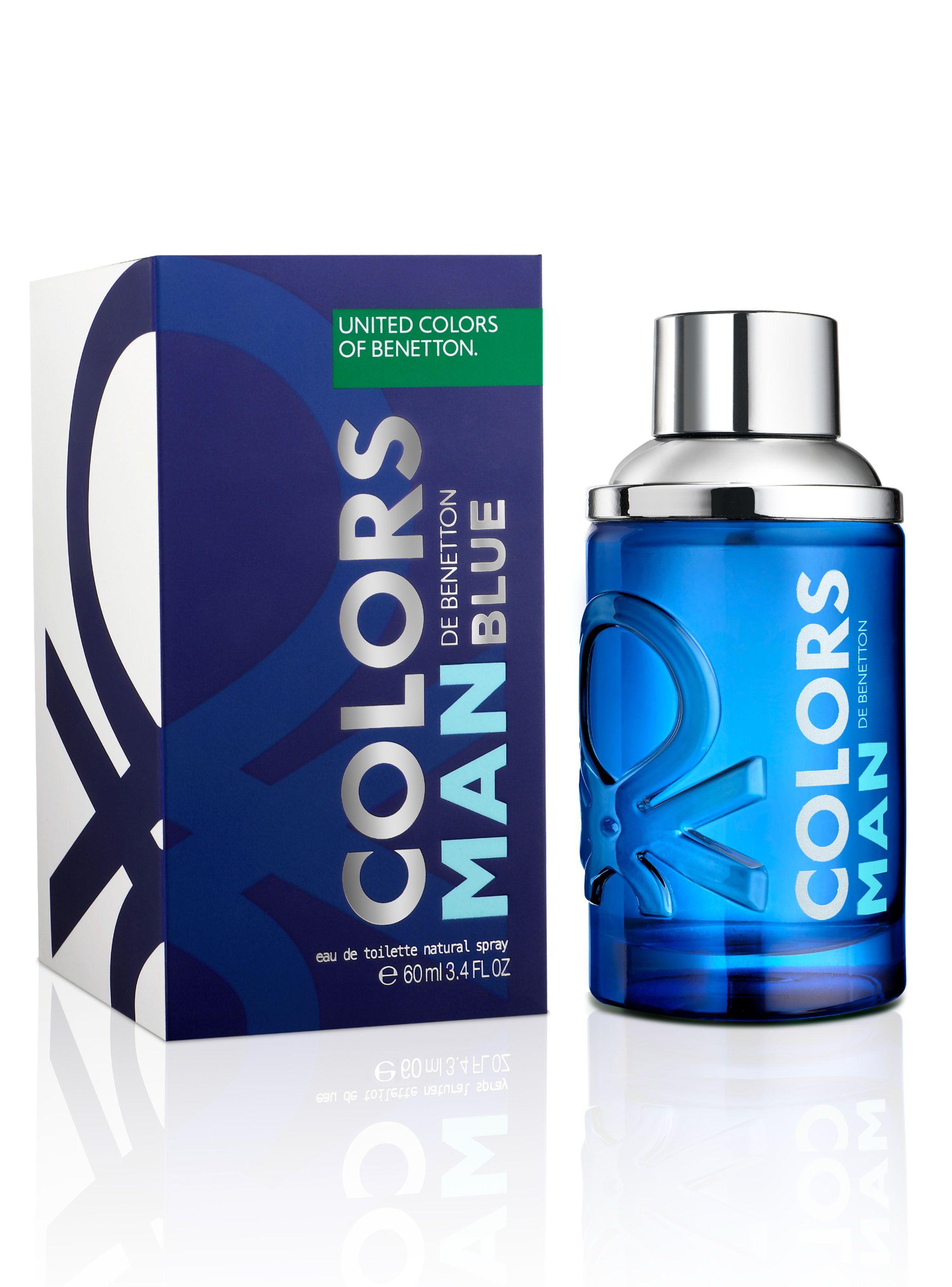 Set Perfume Colors Man Blue EDT 100 ml + Porta Llaves-2