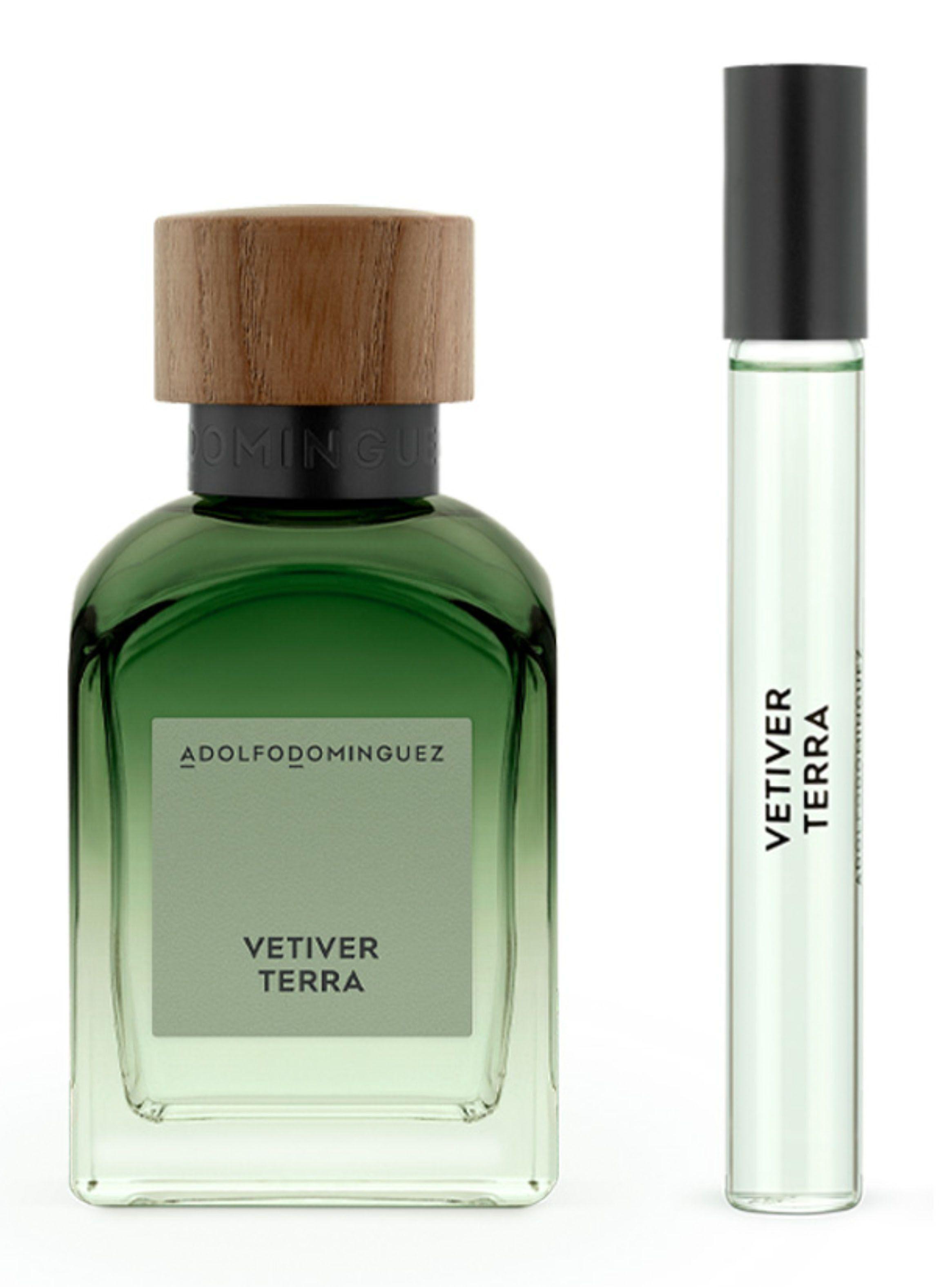 Set Perfume Vetiver Terra EDP Hombre 120 ml + Megaspritzer 10 ml-0