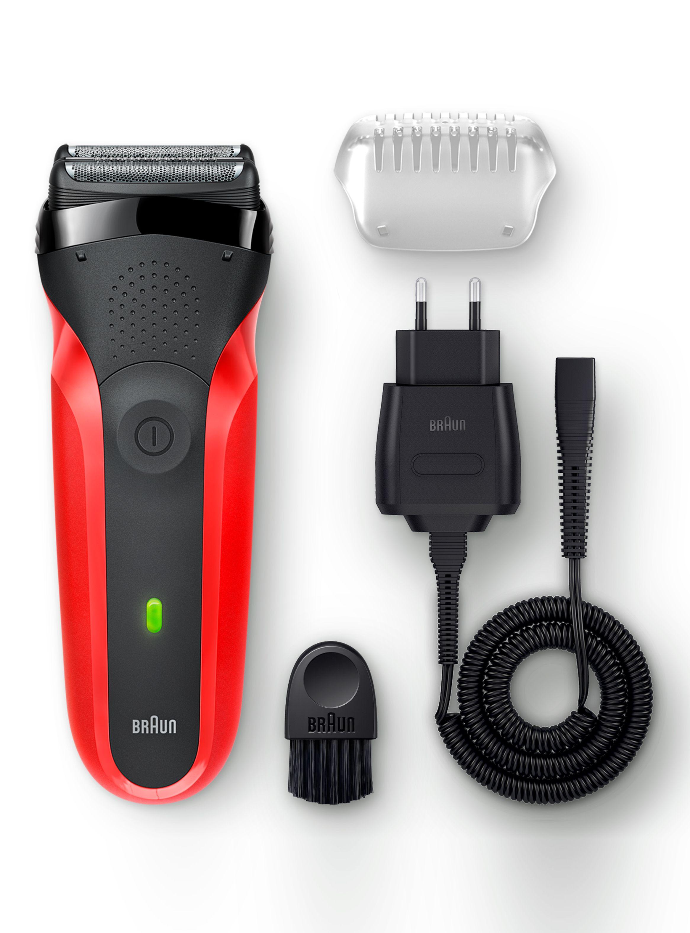 Afeitadora Eléctrica Series 3 300 con 3 Láminas Flexibles-4