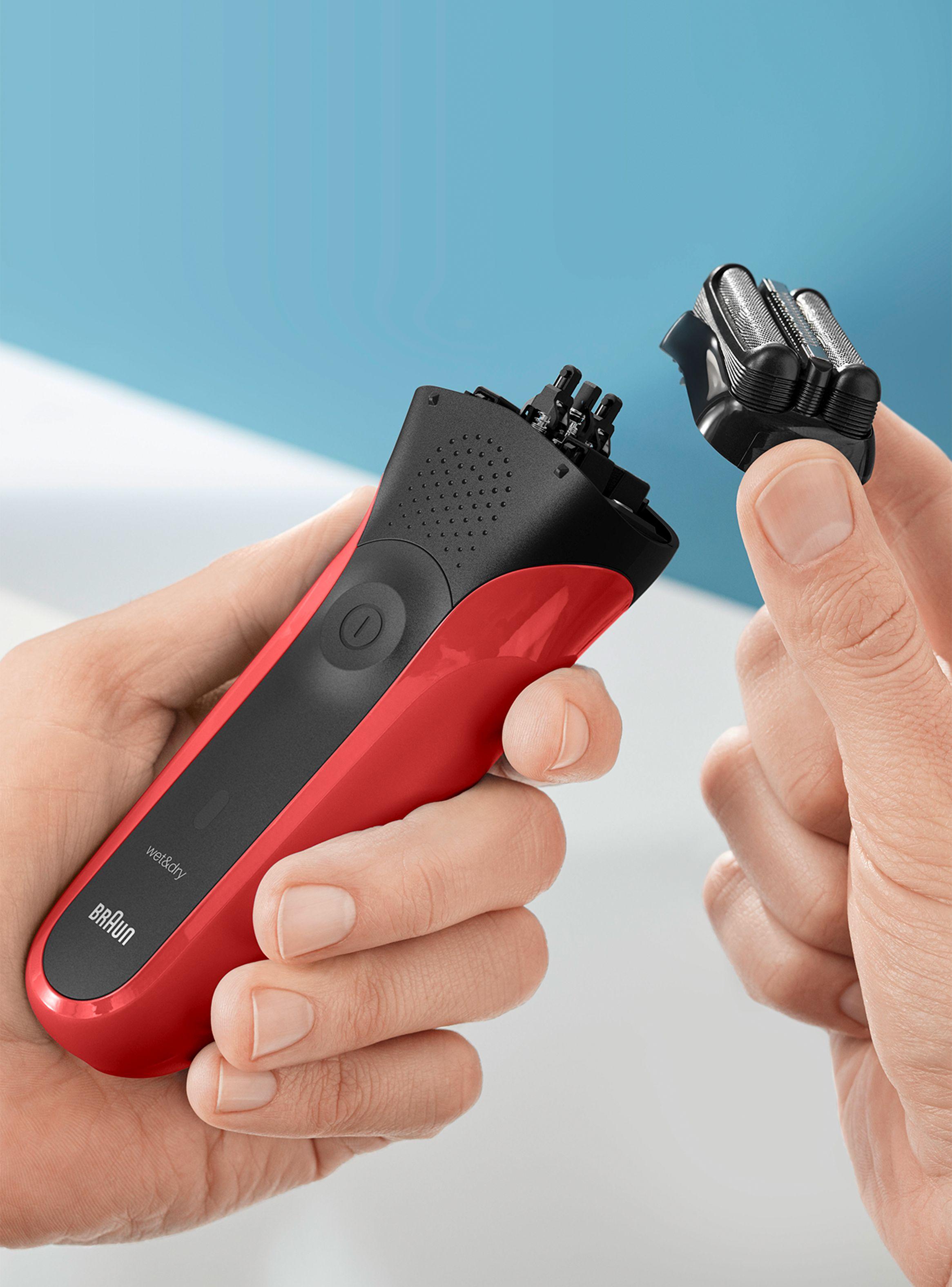 Afeitadora Eléctrica Series 3 300 con 3 Láminas Flexibles-3