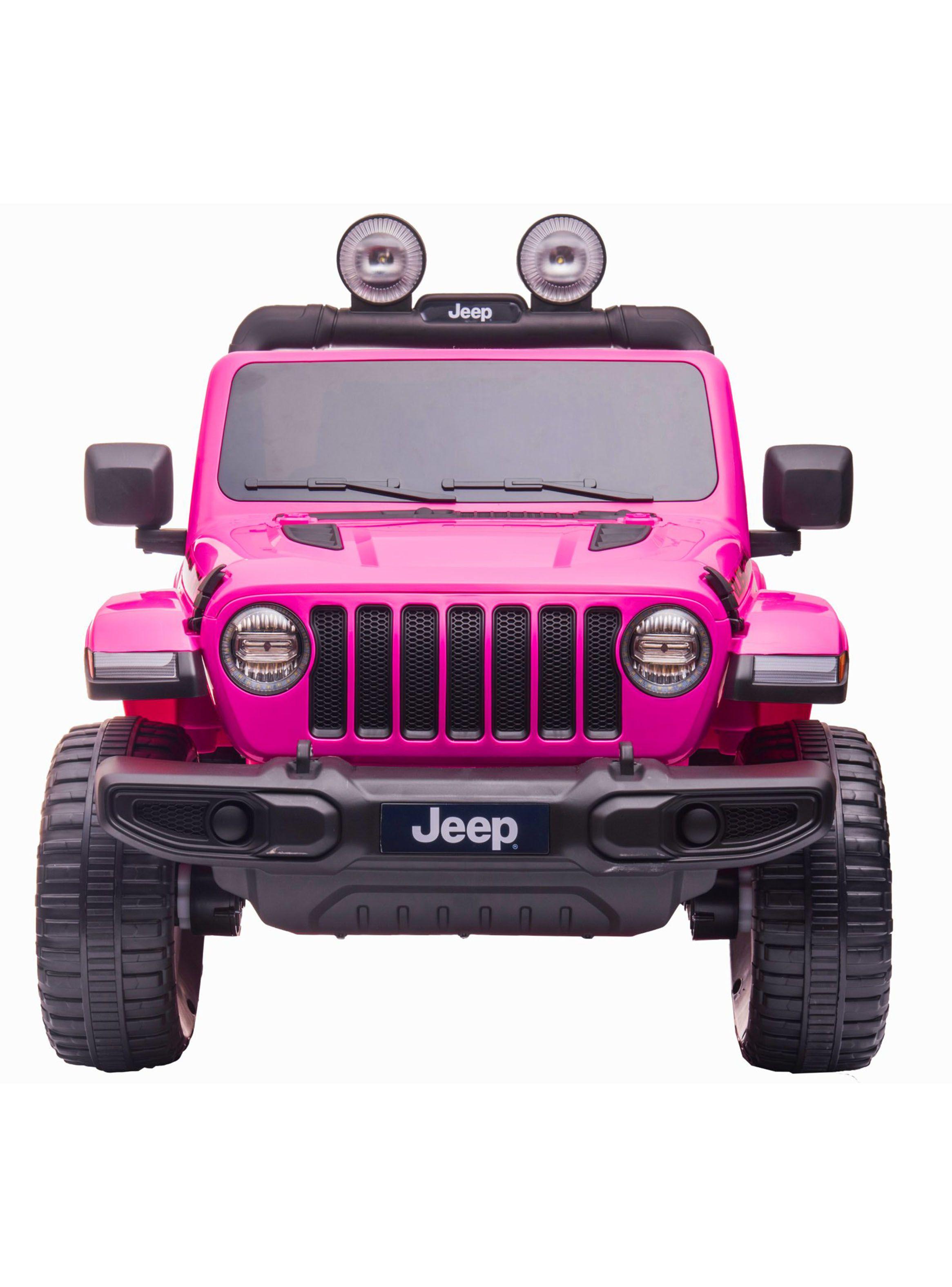 Jeep a Batería Rubicom Bateri12 Rosado-2