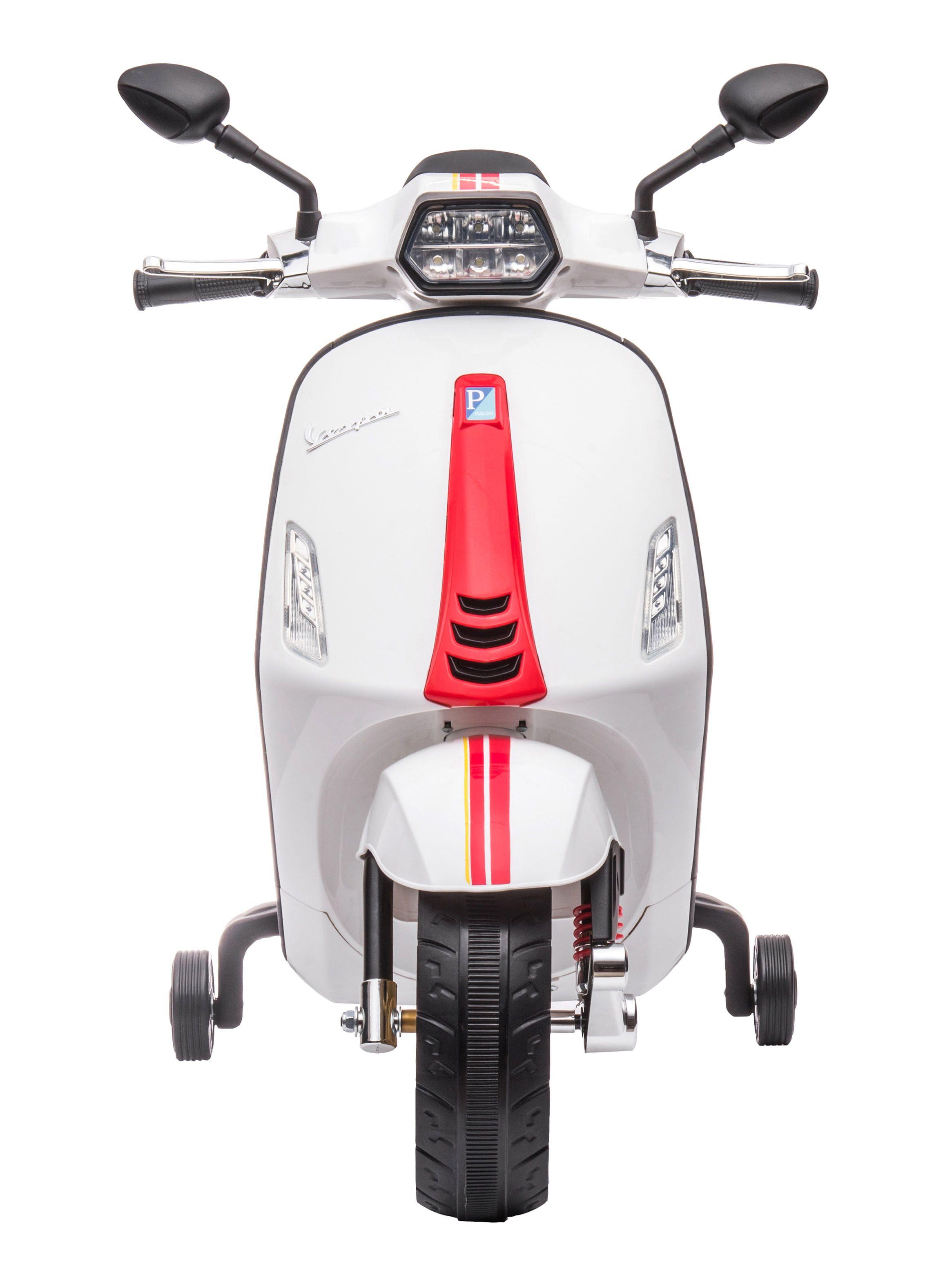 Moto a Batería Vespa Sprint B12 Blanco-2