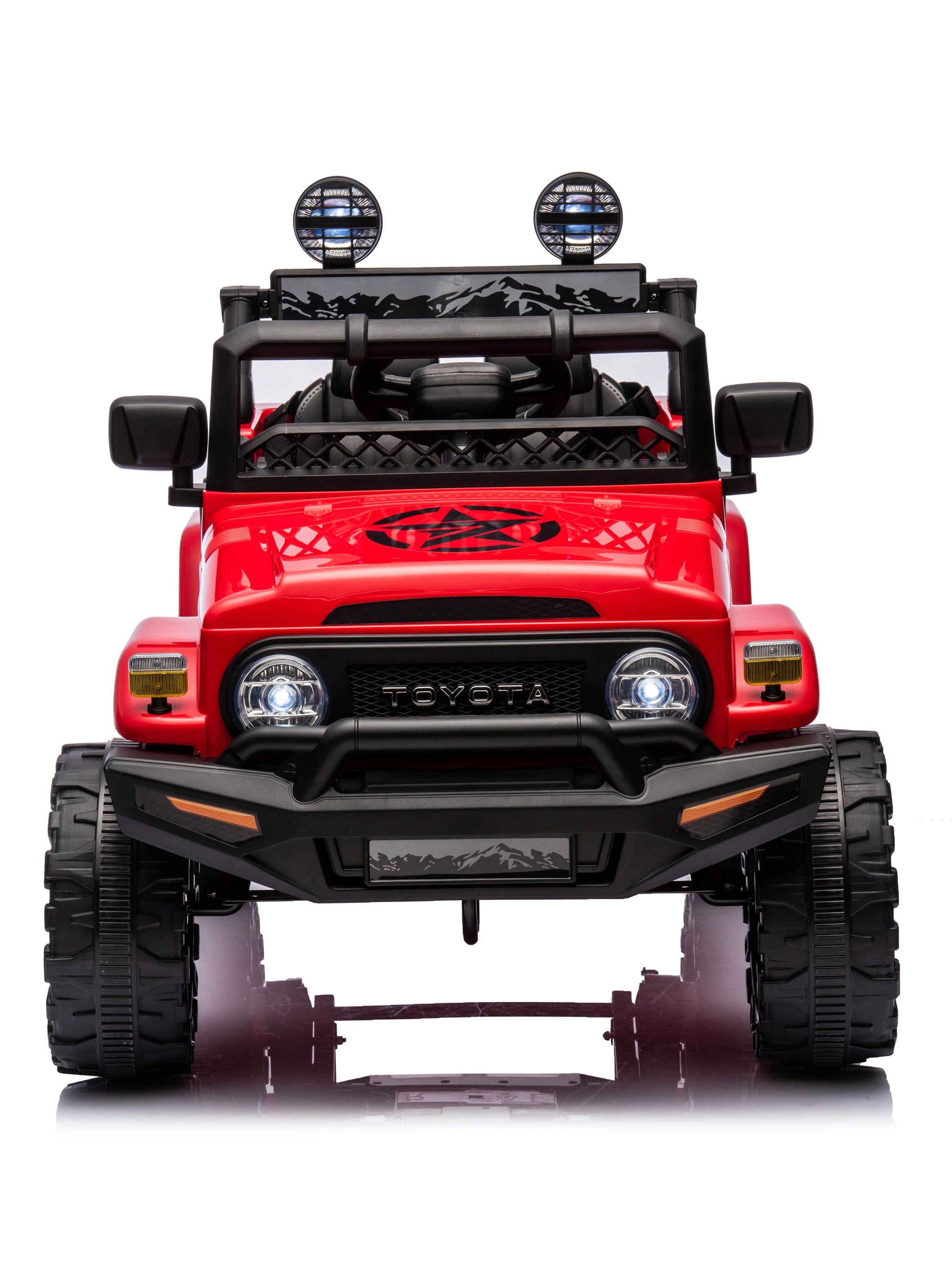 Jeep Toyota Fj Crusier 12V Rojo-3