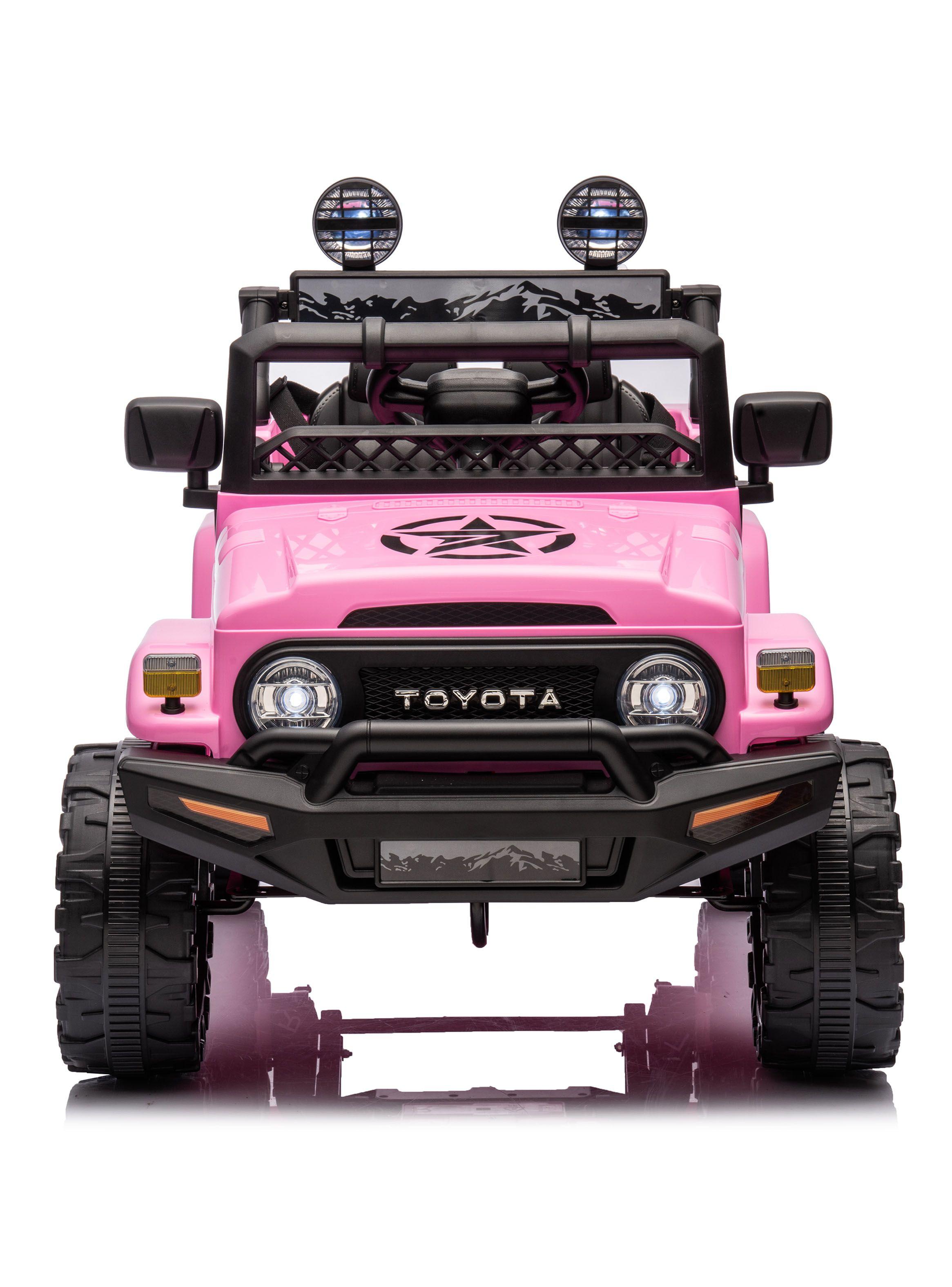 Jeep Toyota Fj Crusier 12V Rosado-3