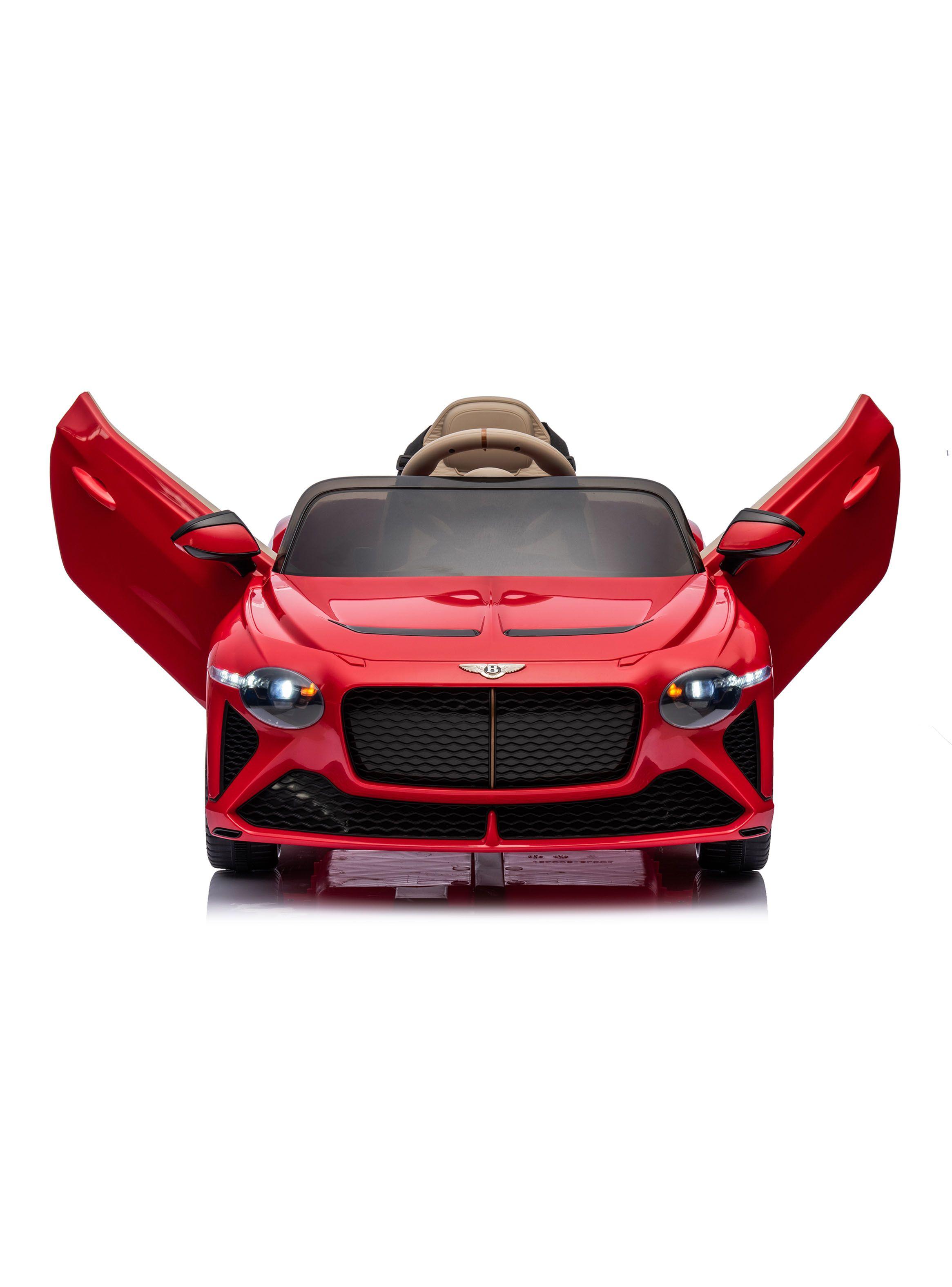 Auto a Control Remoto Bentley Balacar 12V Rojo-3