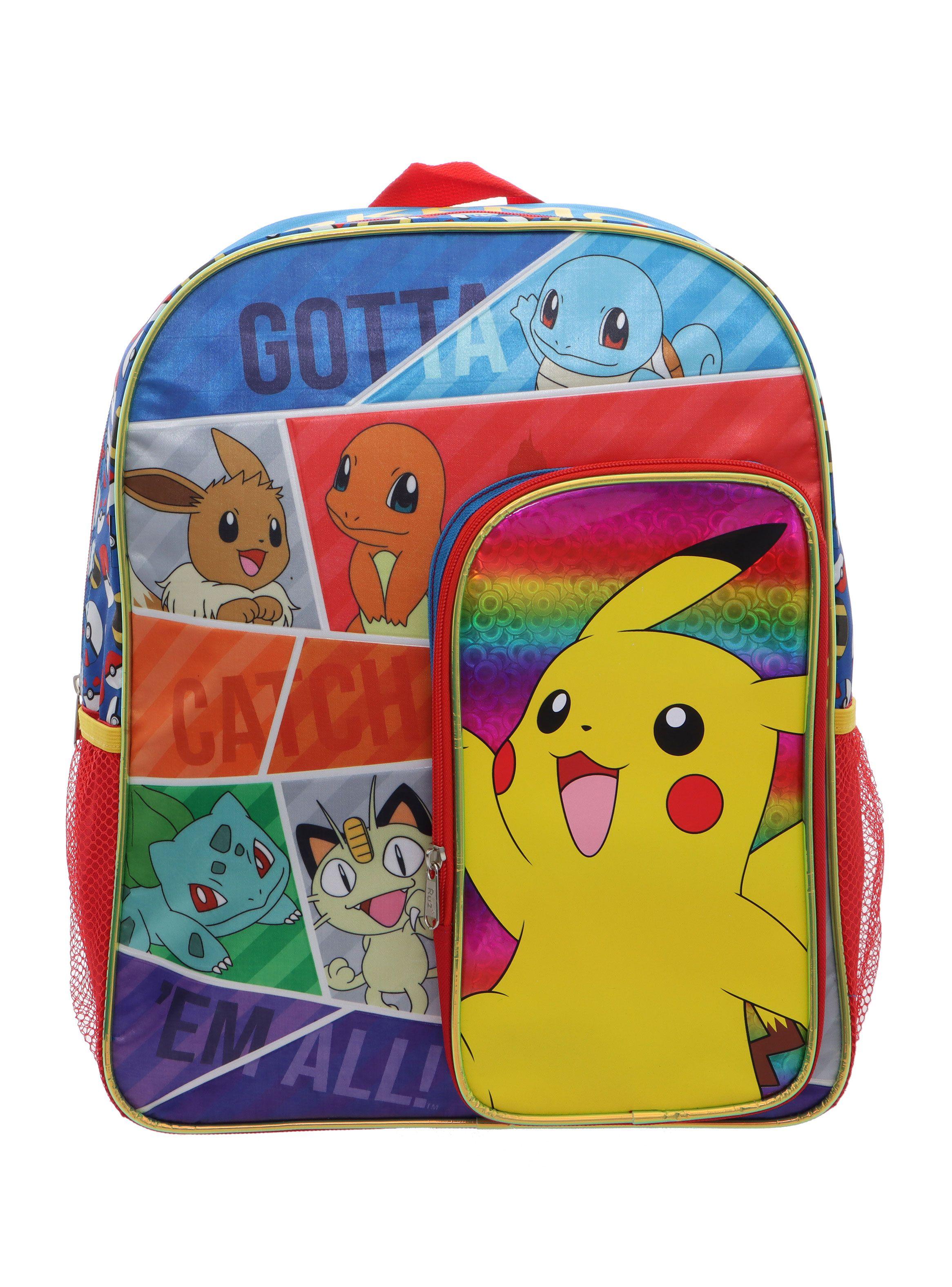 Mochila Pikachu Azul-0