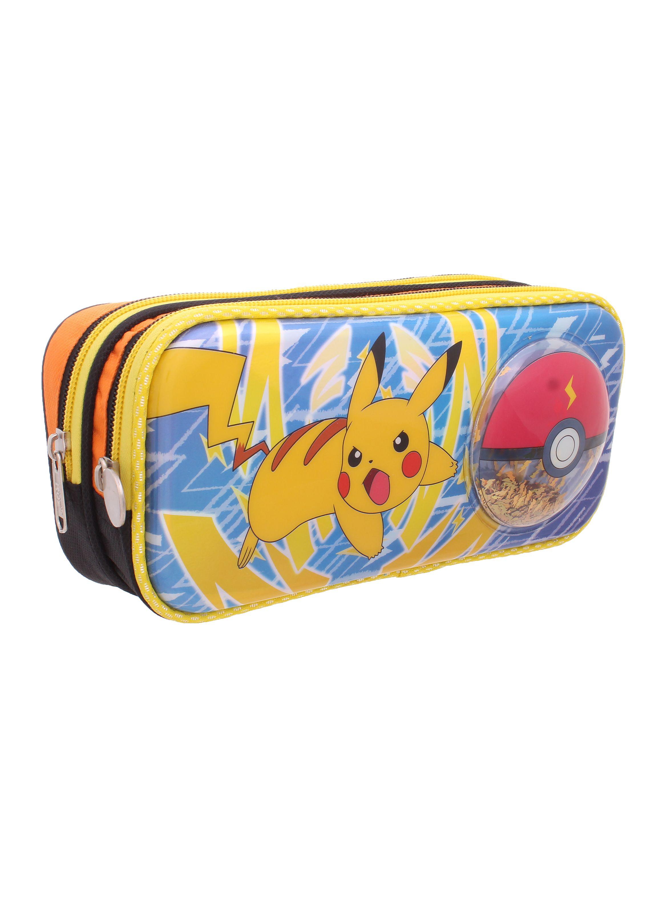 Estuche Pikachu con Brillos-0