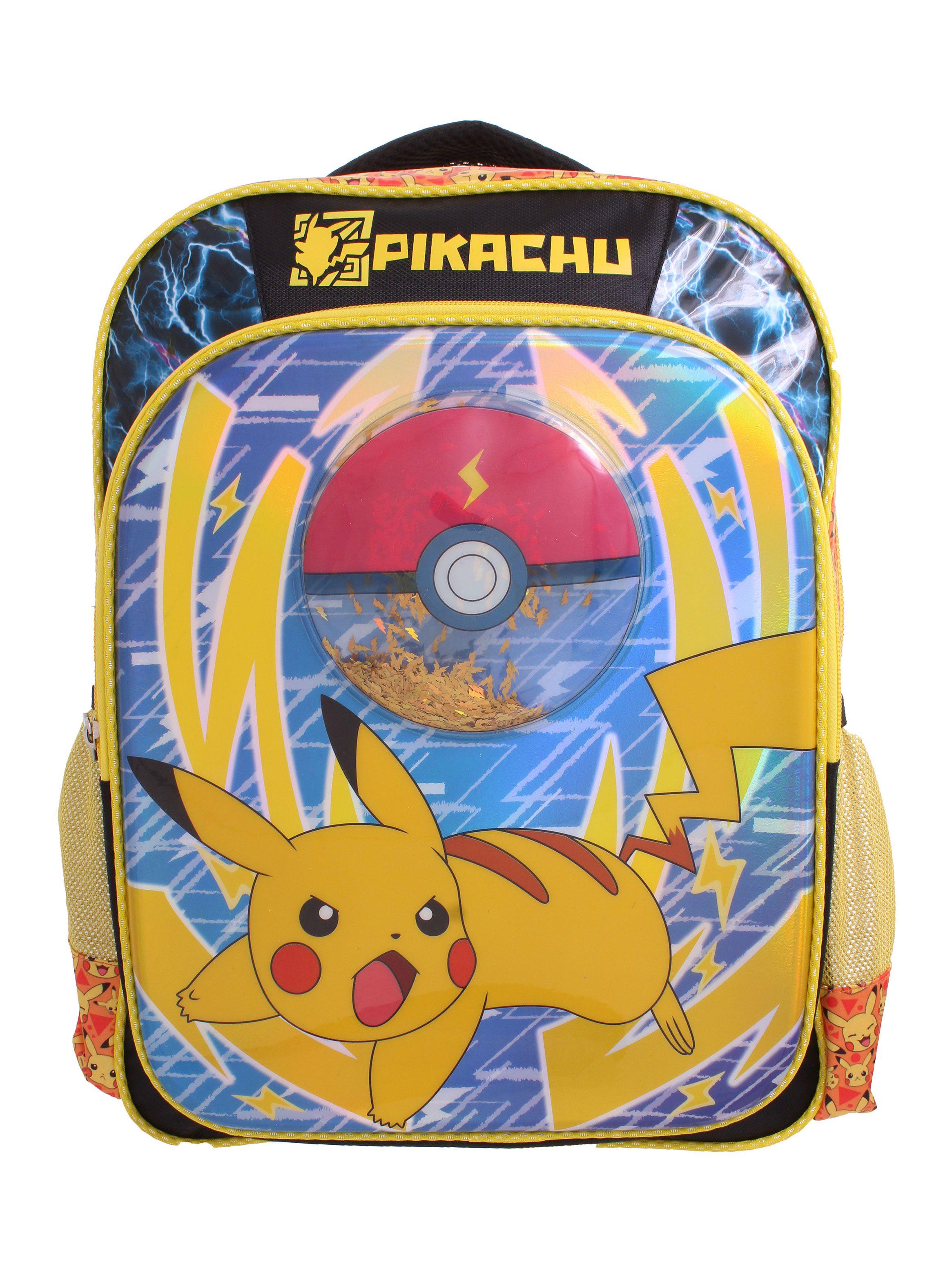 Mochila Pikachu con Brillos-0