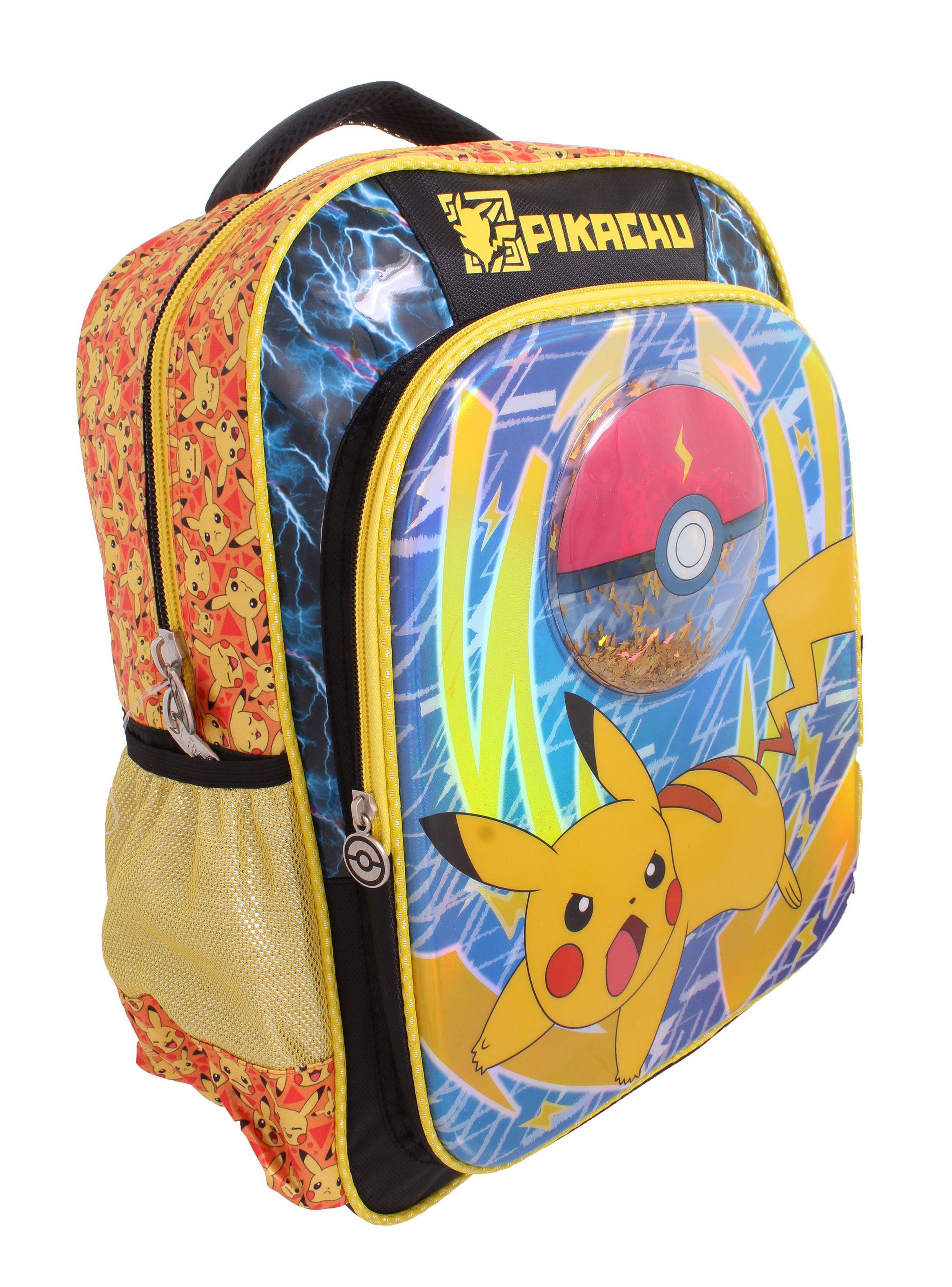 Mochila Pikachu con Brillos-2