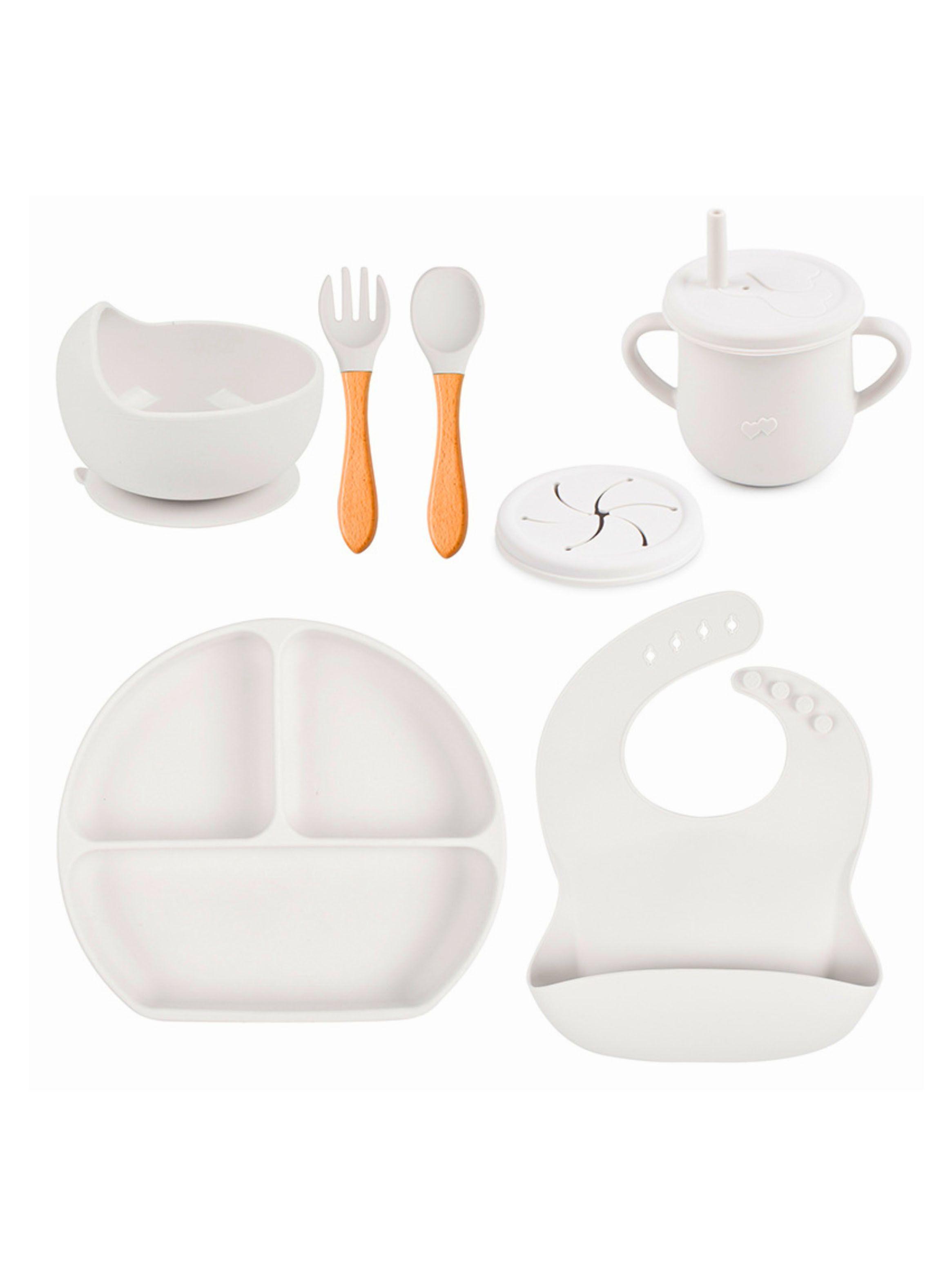 Set de Alimentación Eco Baby Blanco-0