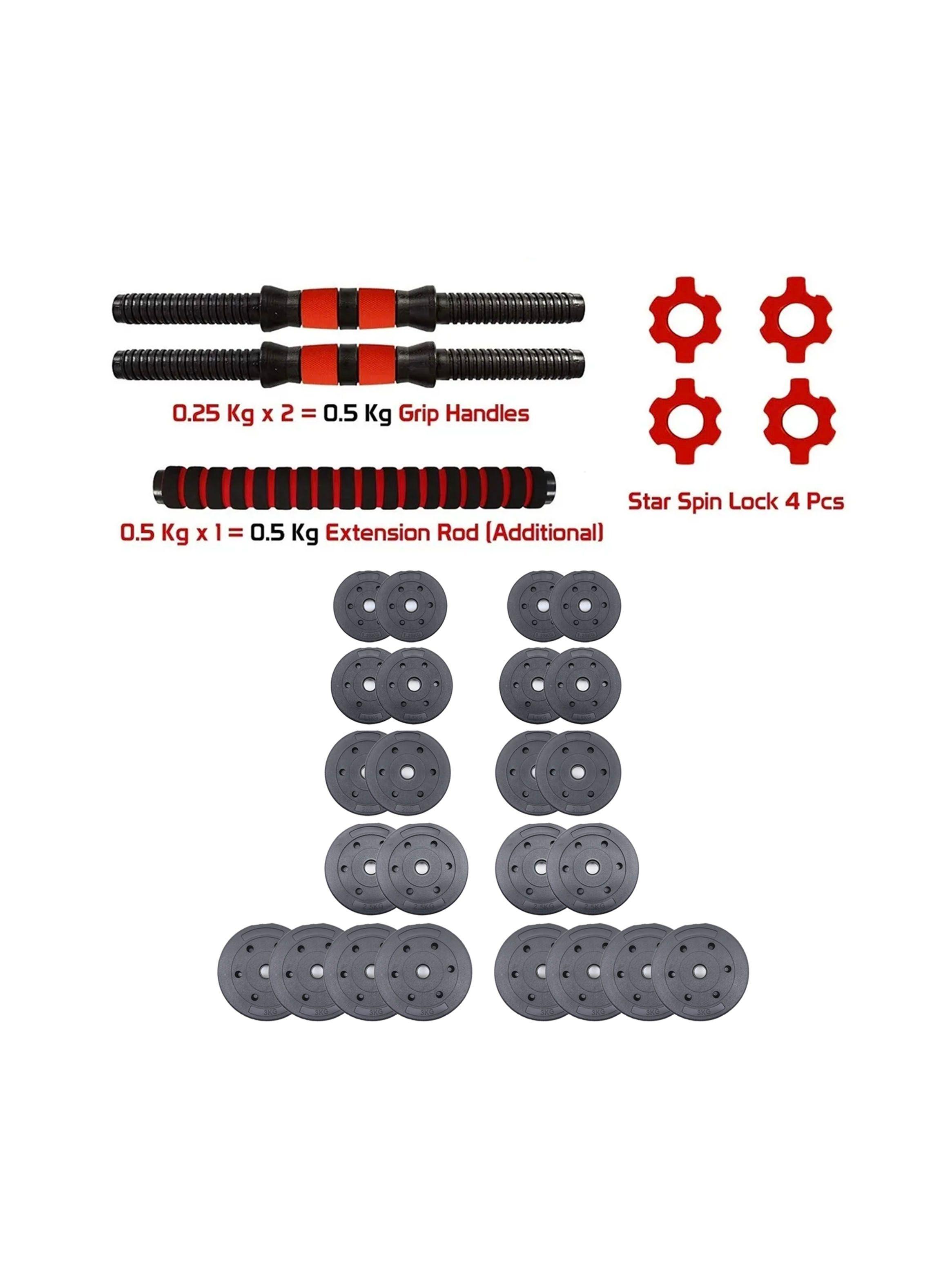 Set Mancuernas Cemento 40 kg JKS-5