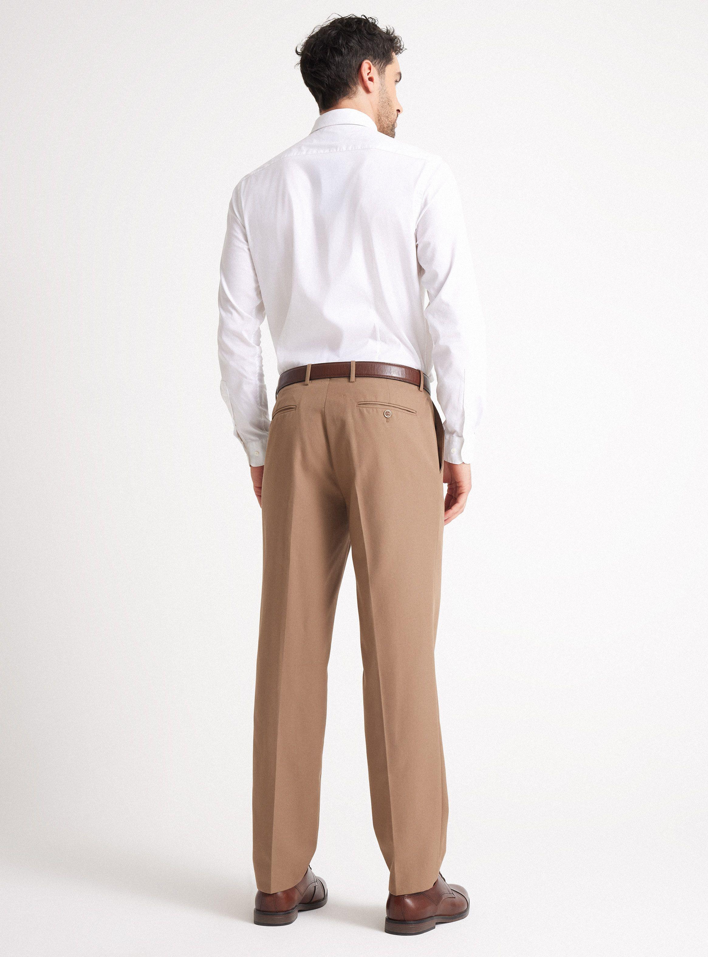 Pantalón de Vestir Clásico en Casimir-5