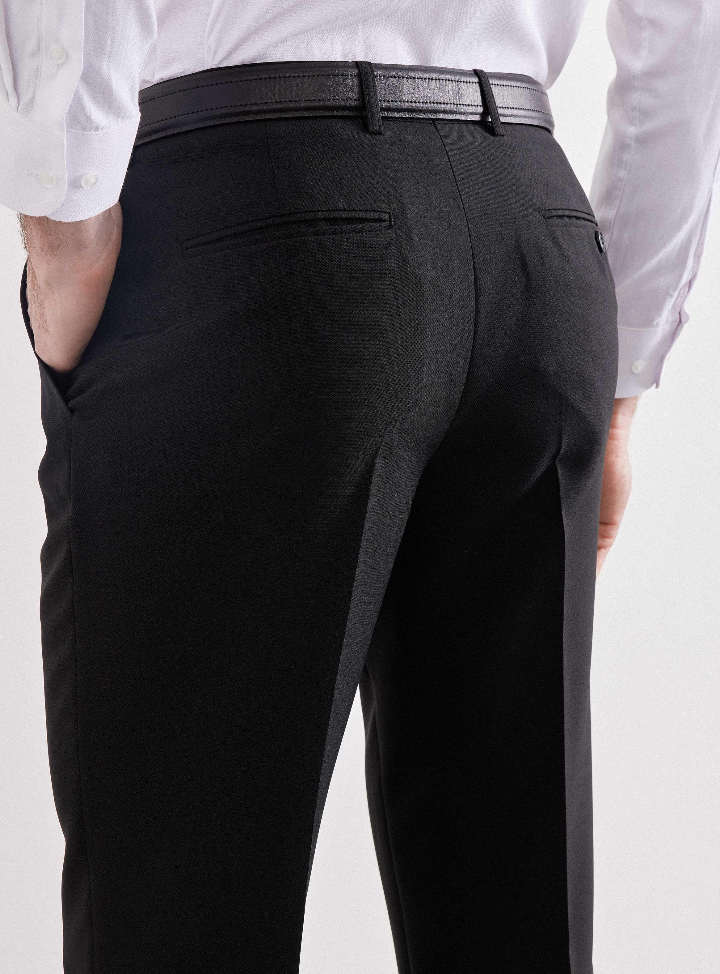 Pantalon de Vestir Slim Fit Poliéster  Slim Fit-3