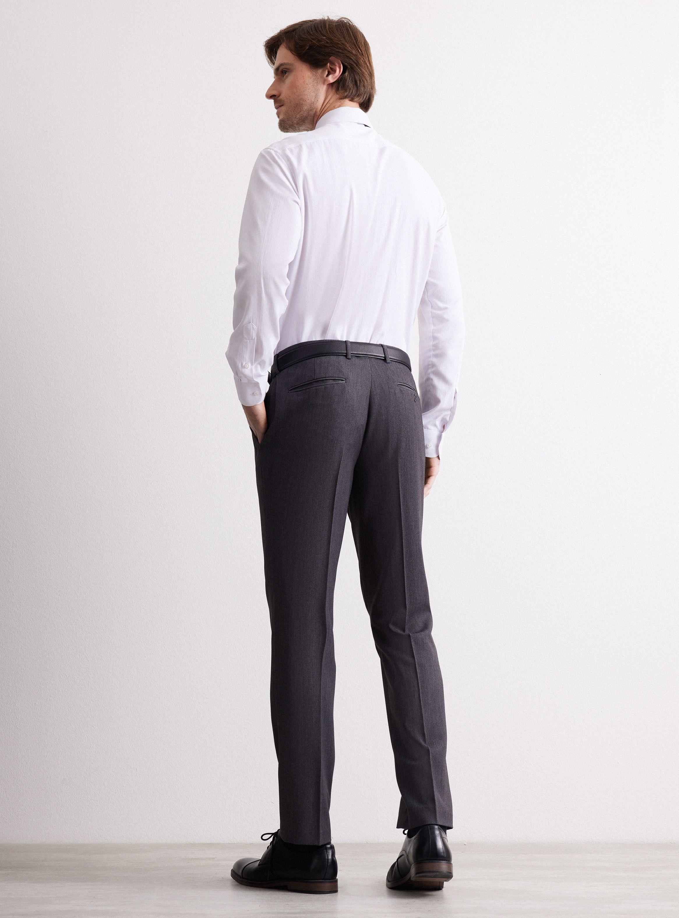 Pantalón de Vestir Elastano Slim Fit-5