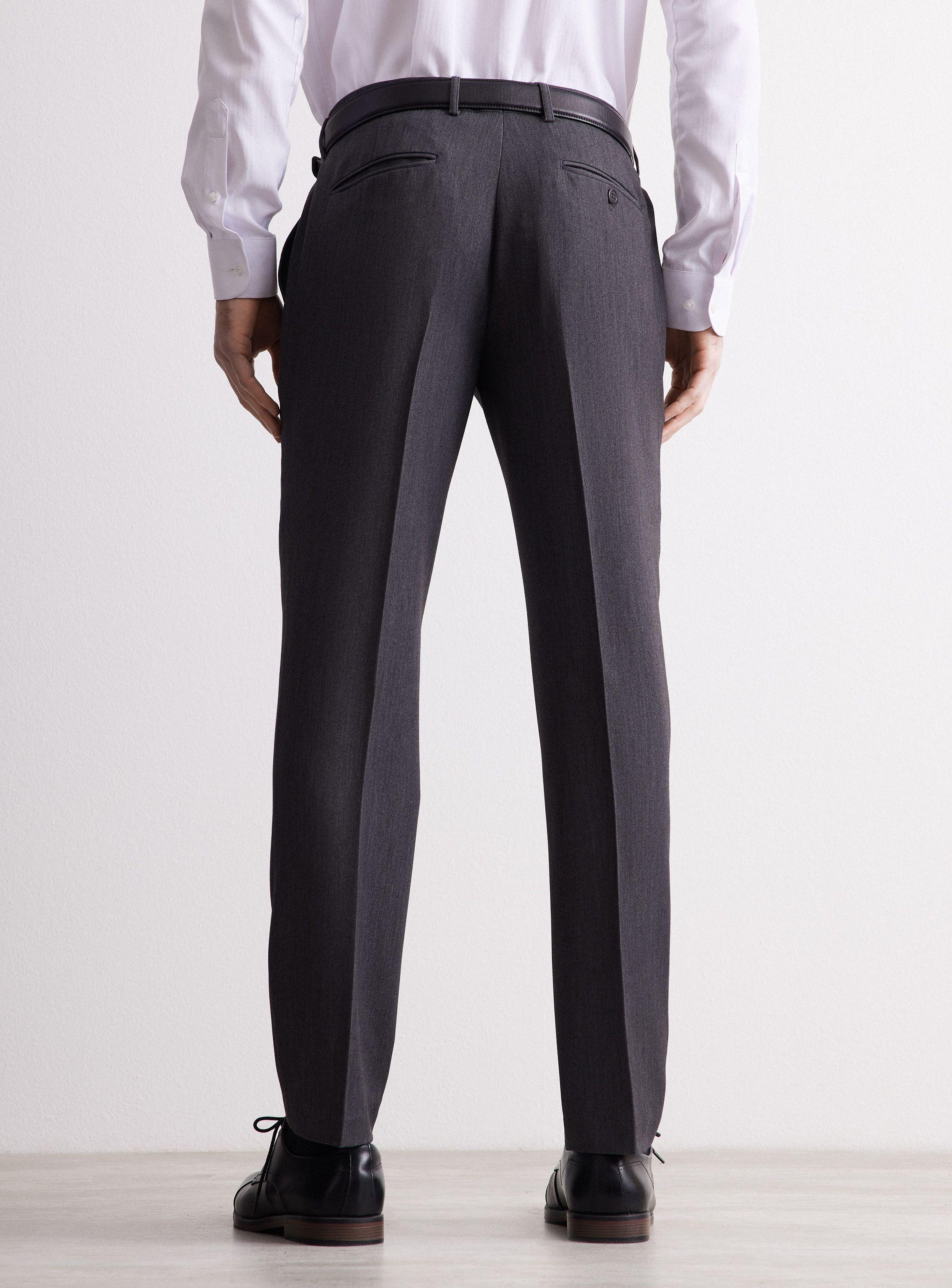 Pantalón de Vestir Elastano Slim Fit-1