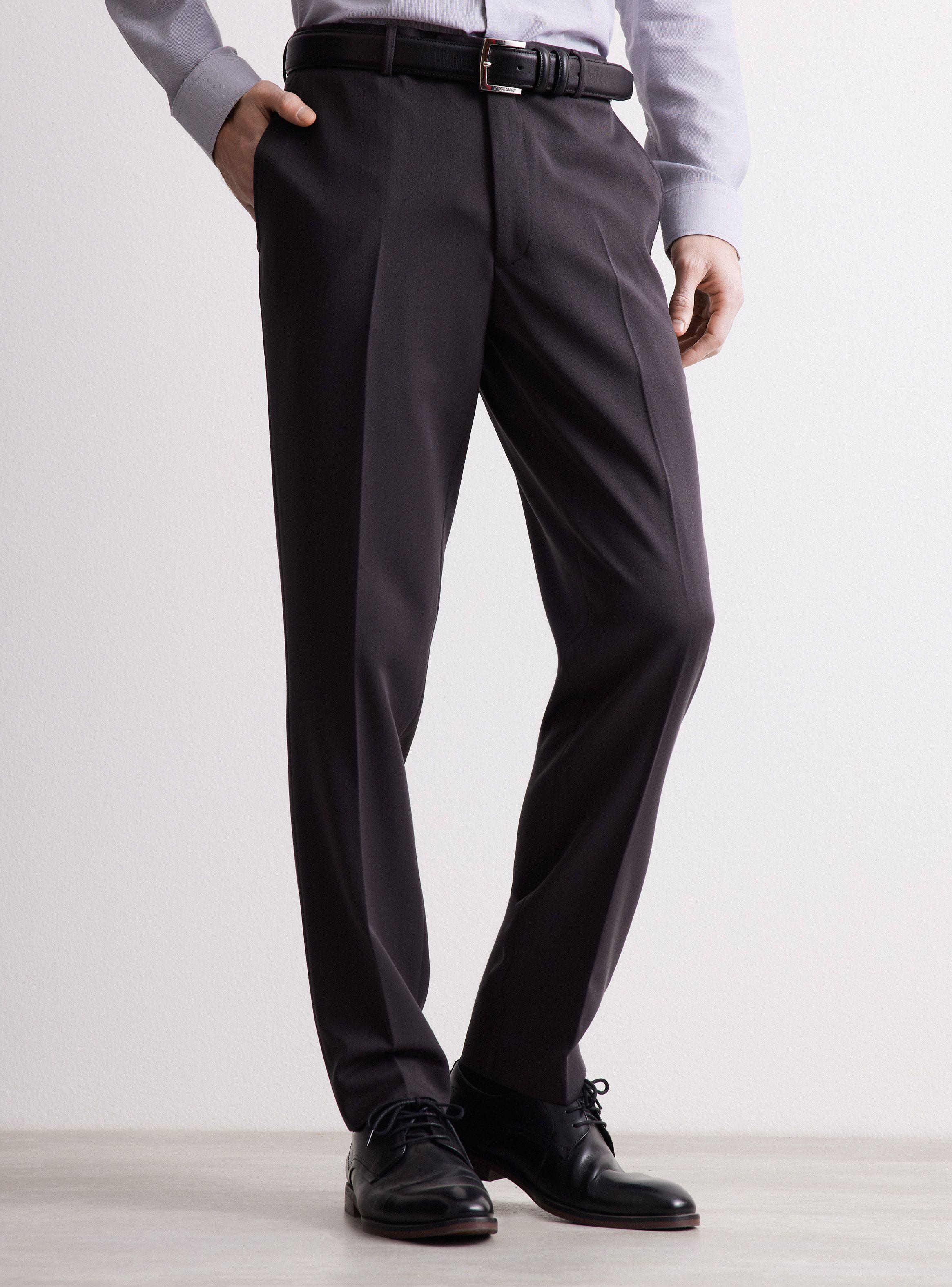 Pantalón de Vestir Elastano Slim Fit-0