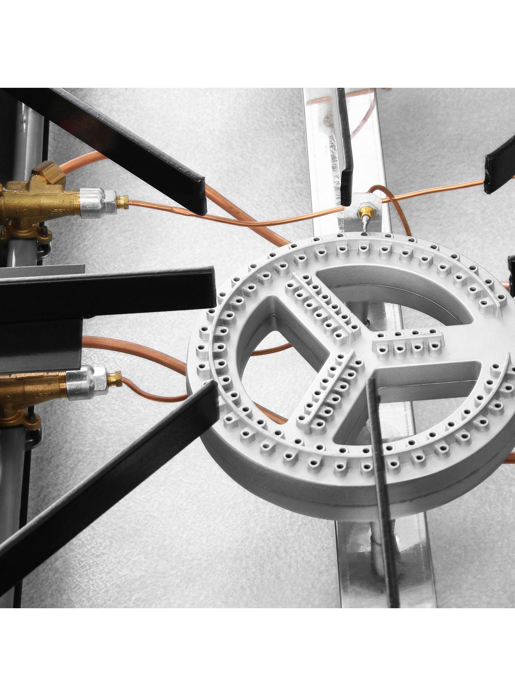 Anafe Industrial Ventus 4 Quemadores VAAG-4 ECO-1