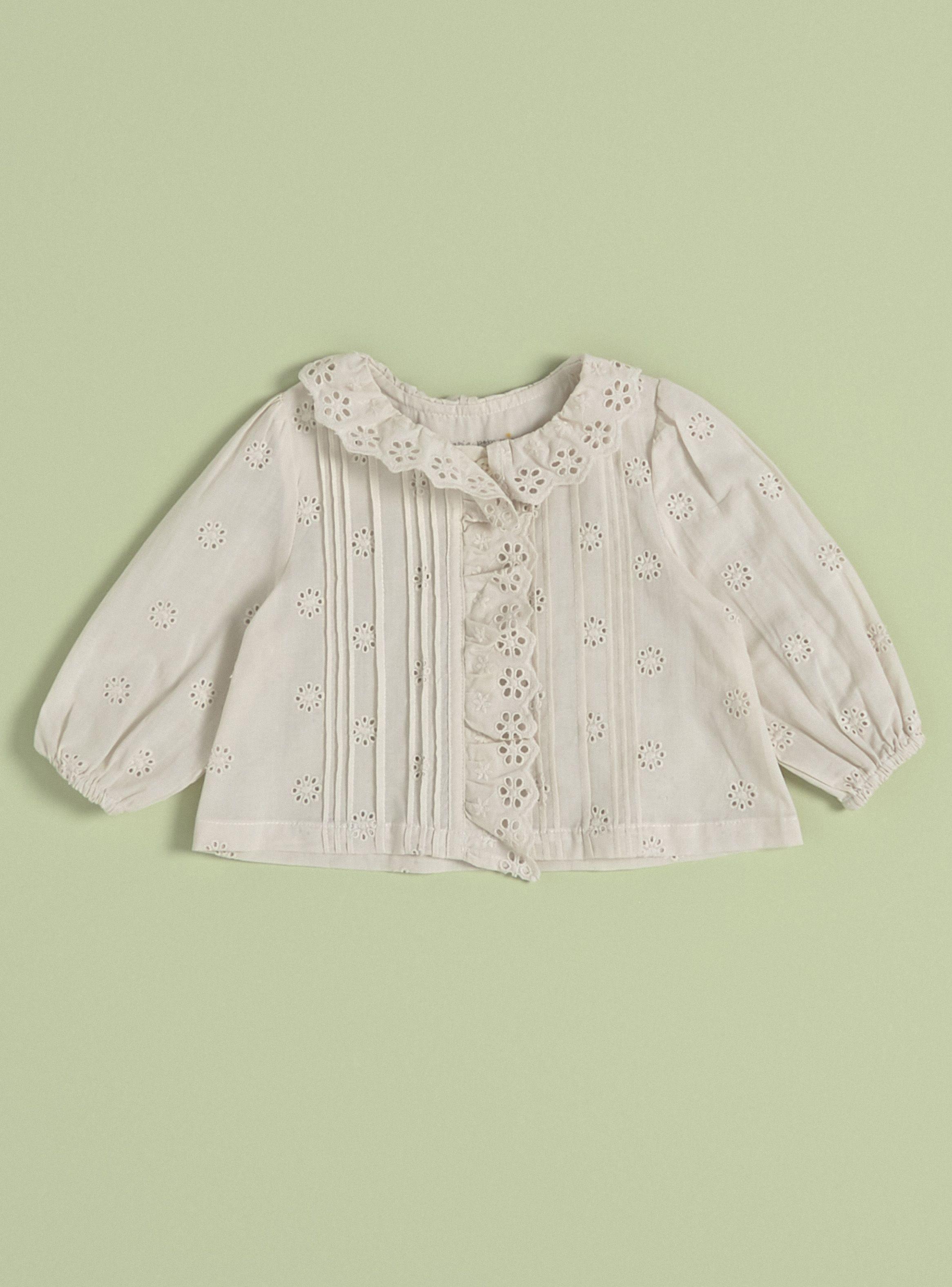 Blusa Broderie Con Ruffles-2