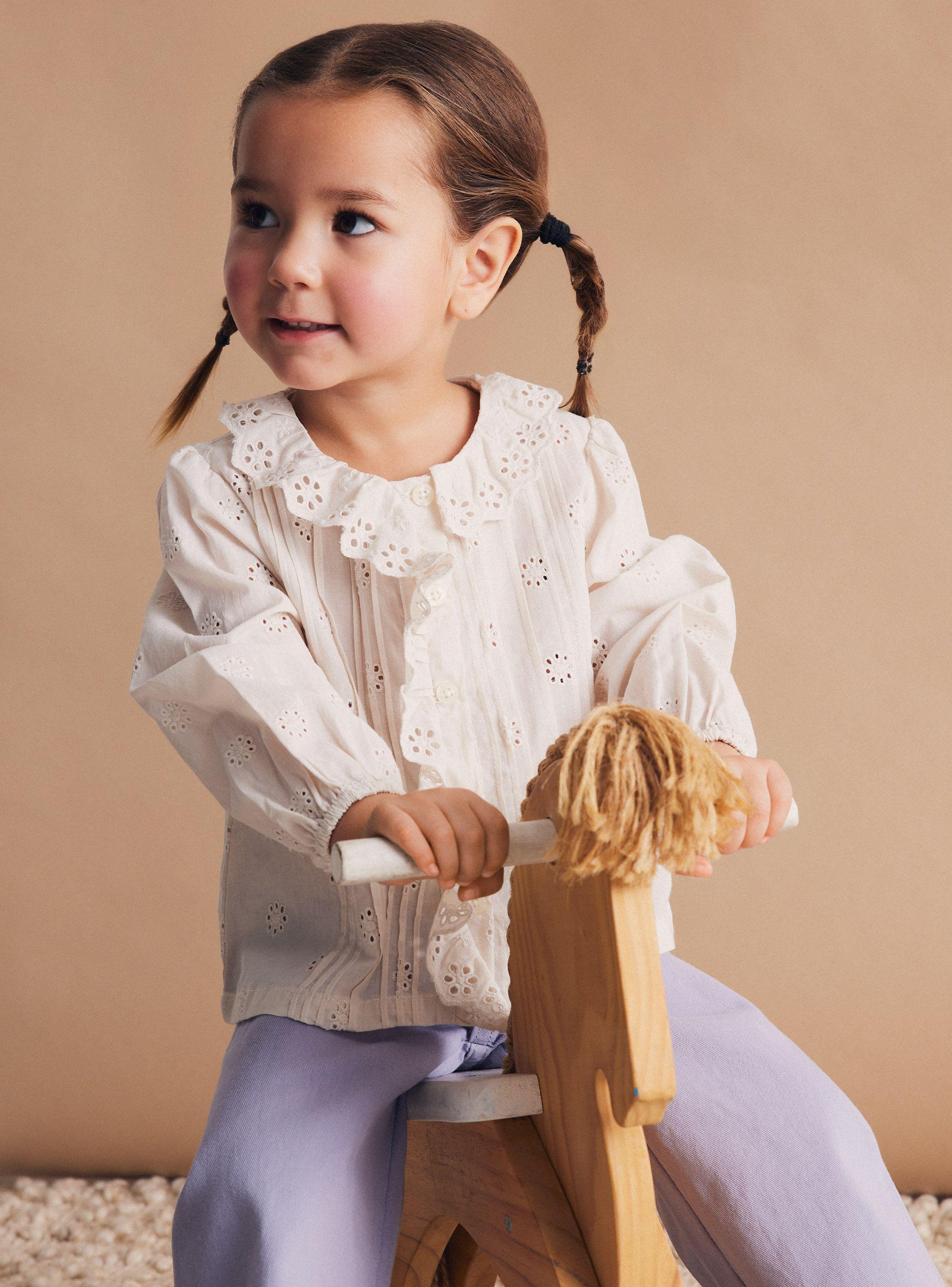 Blusa Broderie Con Ruffles-0