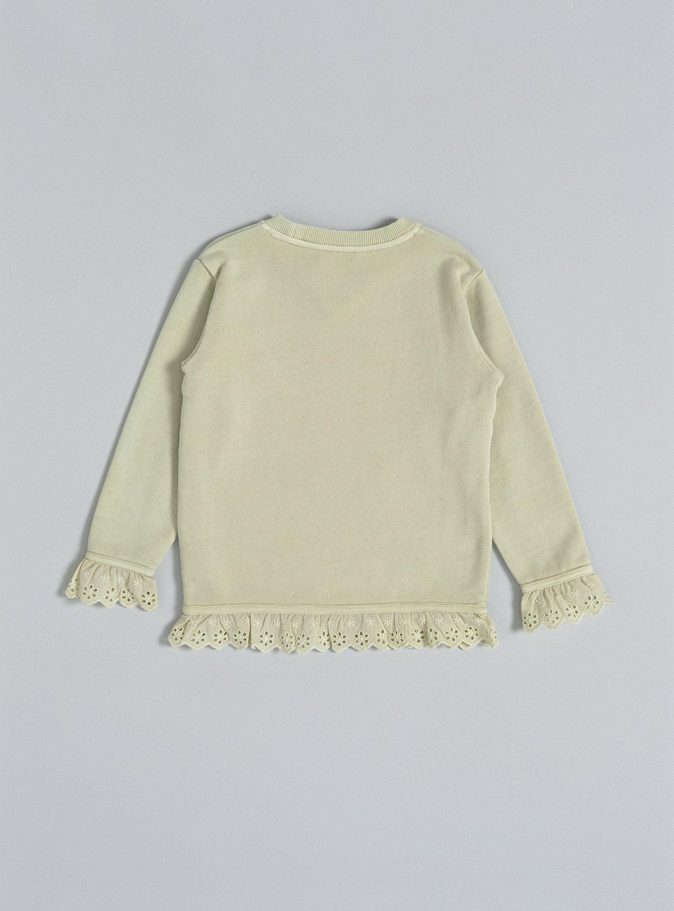 Polerón Fleece Con Puños y Ruedo Broderie-1