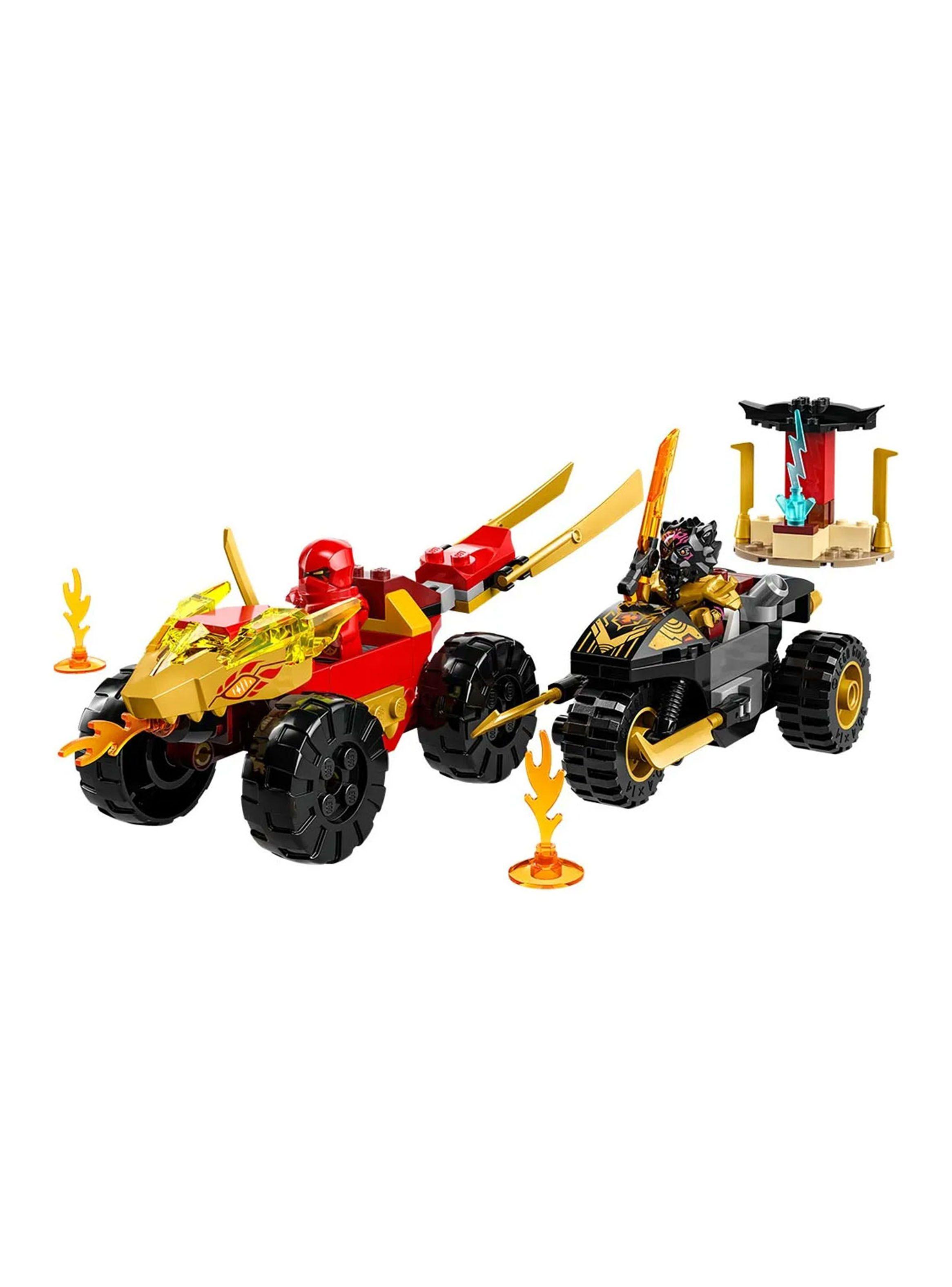 Armable Batalla en Auto y Moto de Kai y Ras-1