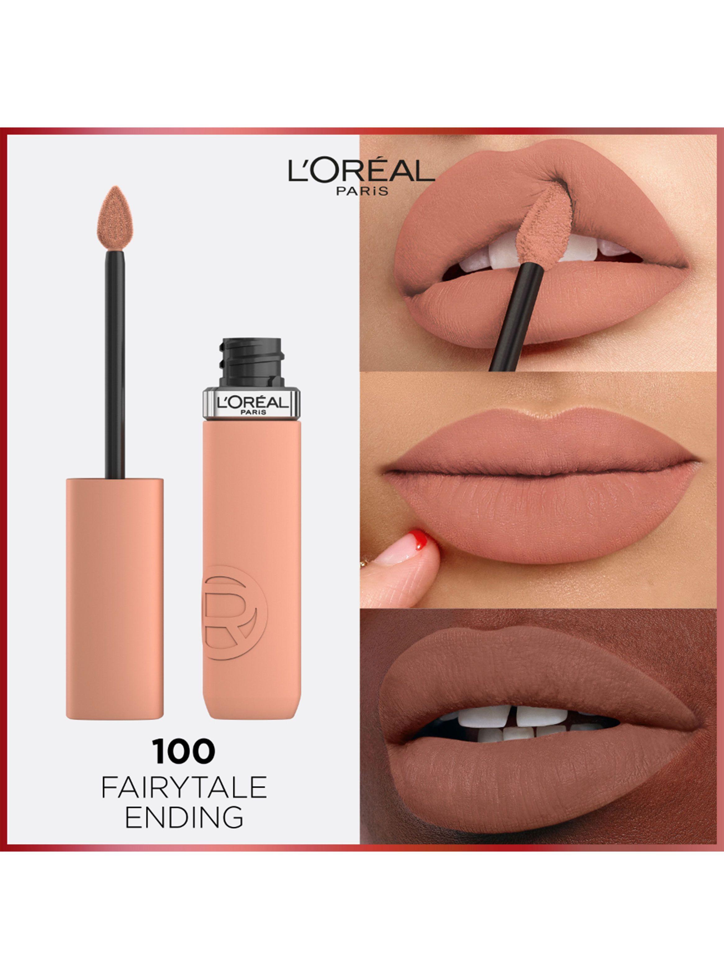 Labial Líquido Infallible Le Matte Resistance 100 Fairytale Ending-3