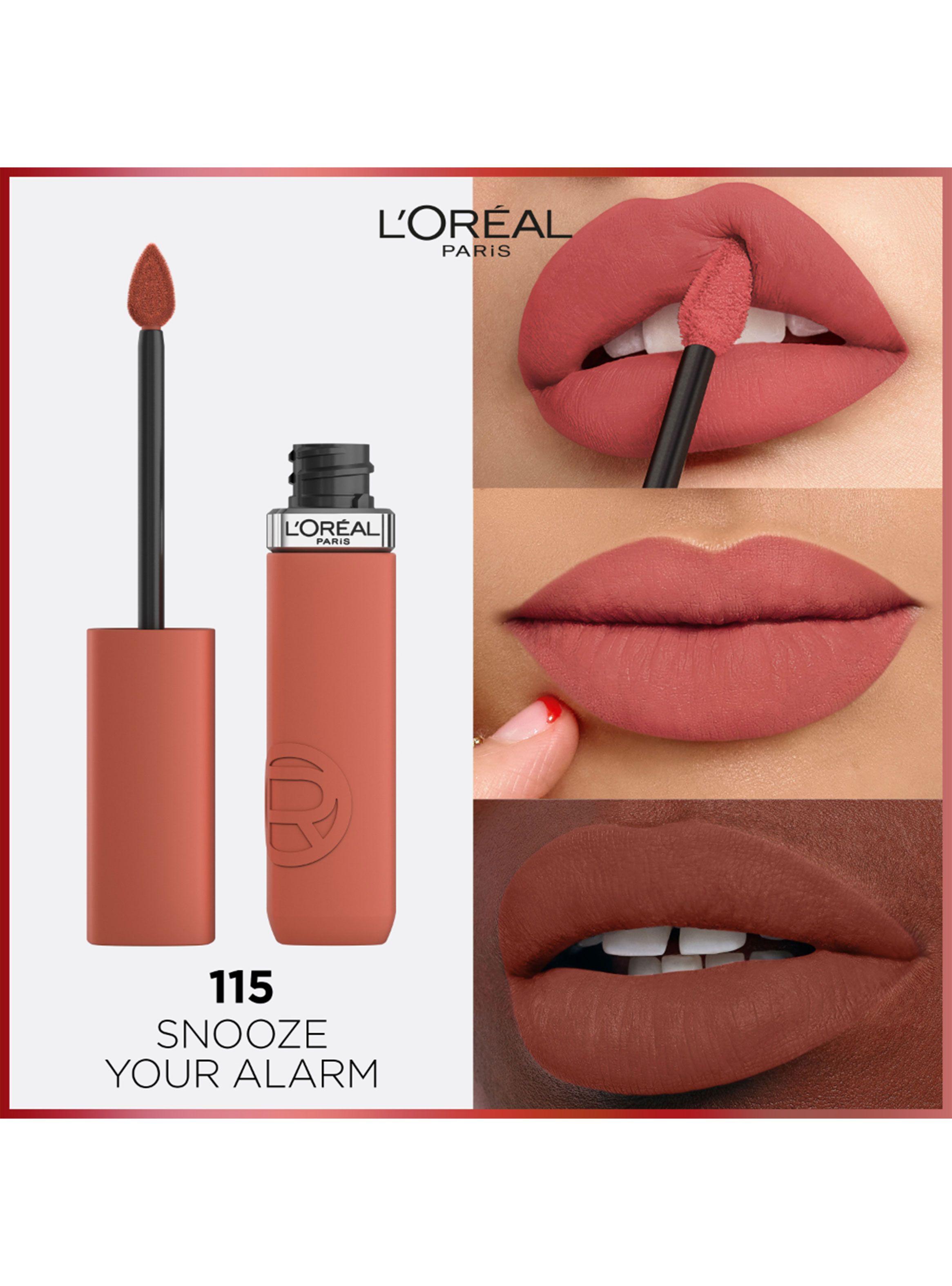 Labial Líquido Infallible Le Matte Resistance 115 Snooze Your Alarm-3