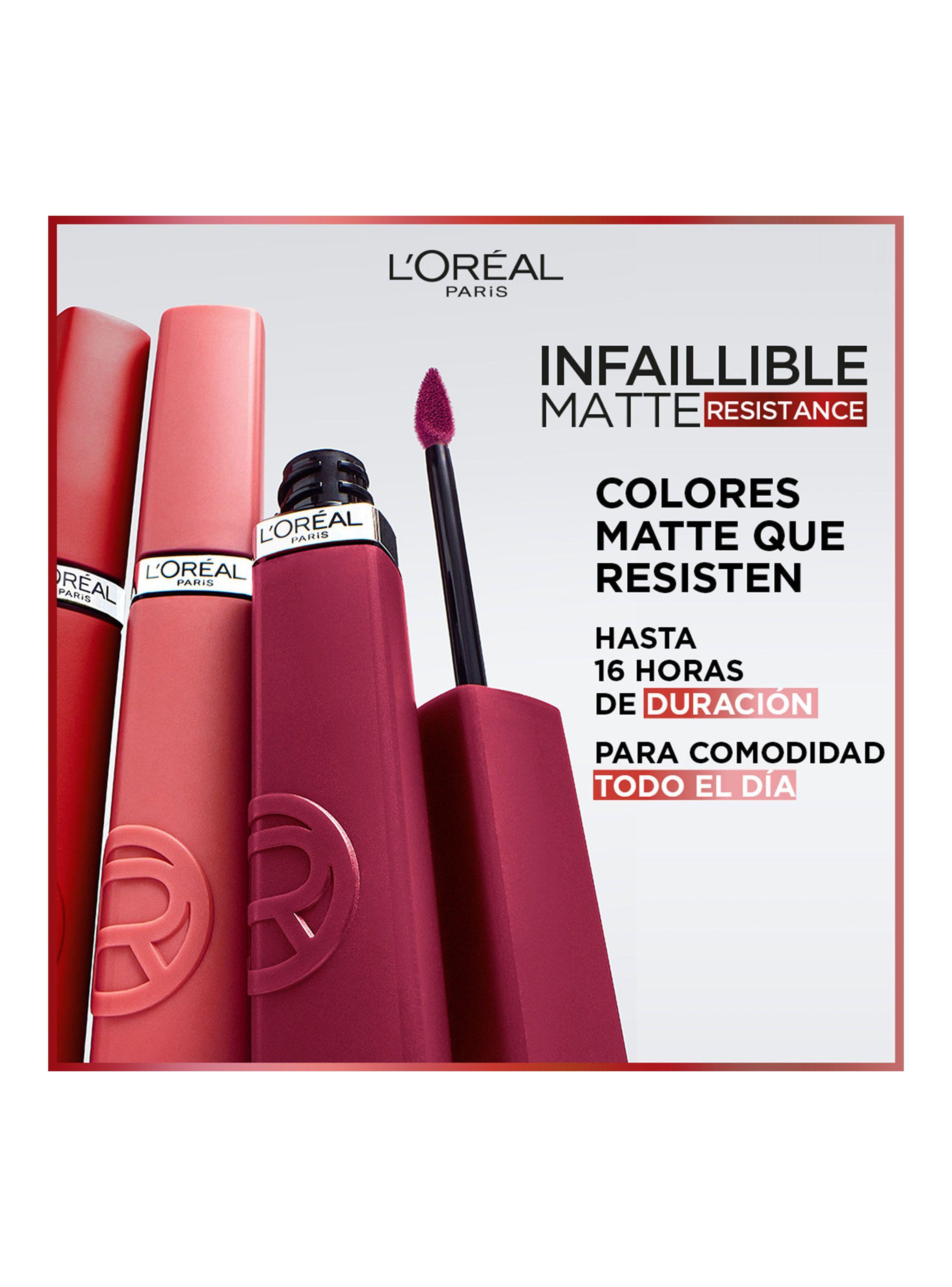 Labial Infal Le Matte 210 Tropical Vacay 5 ml-5