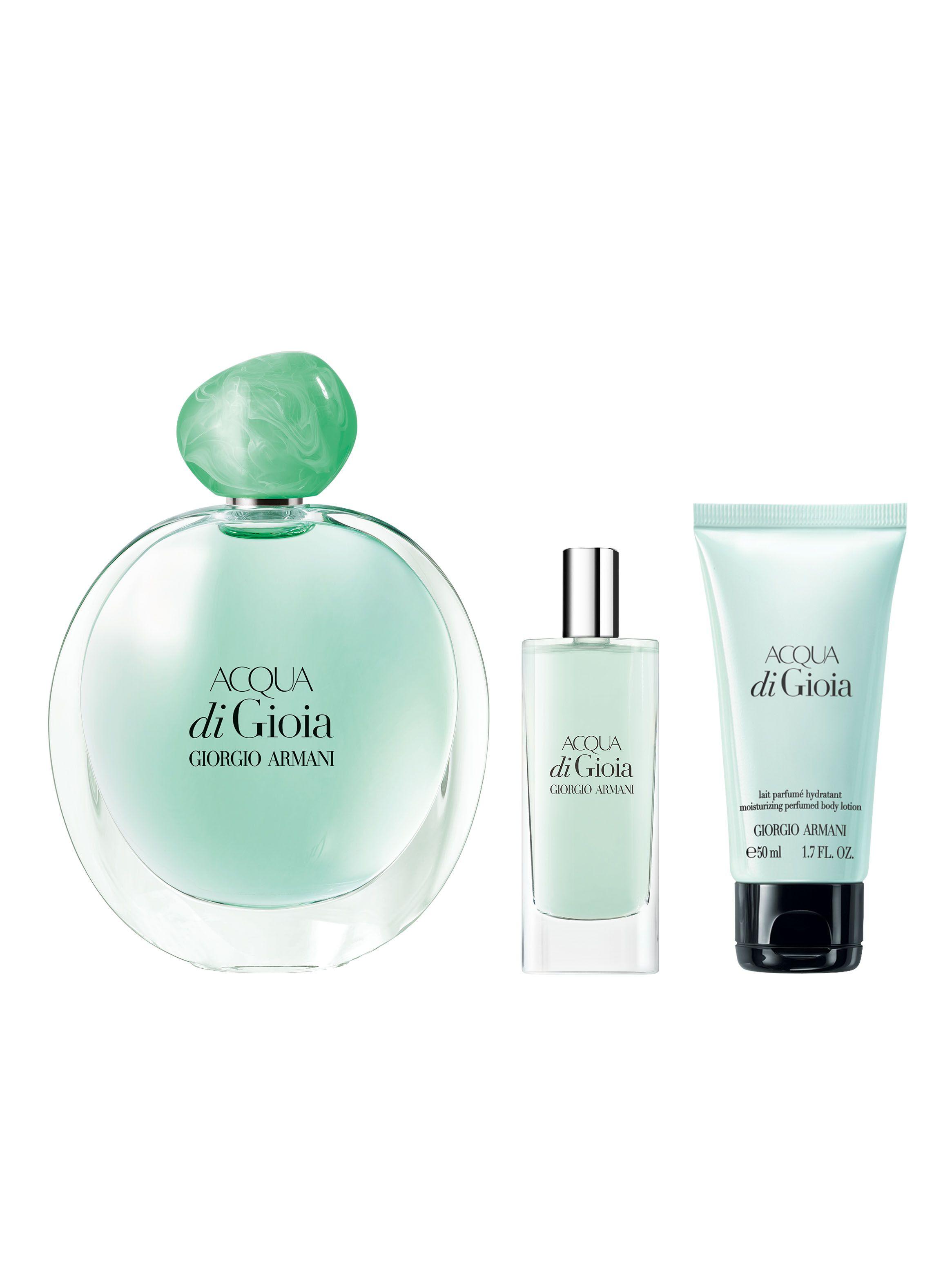 Set Perfume Acqua Di Gioia EDP Mujer 100ml + 15ml + Loción Corporal 50 ml-0
