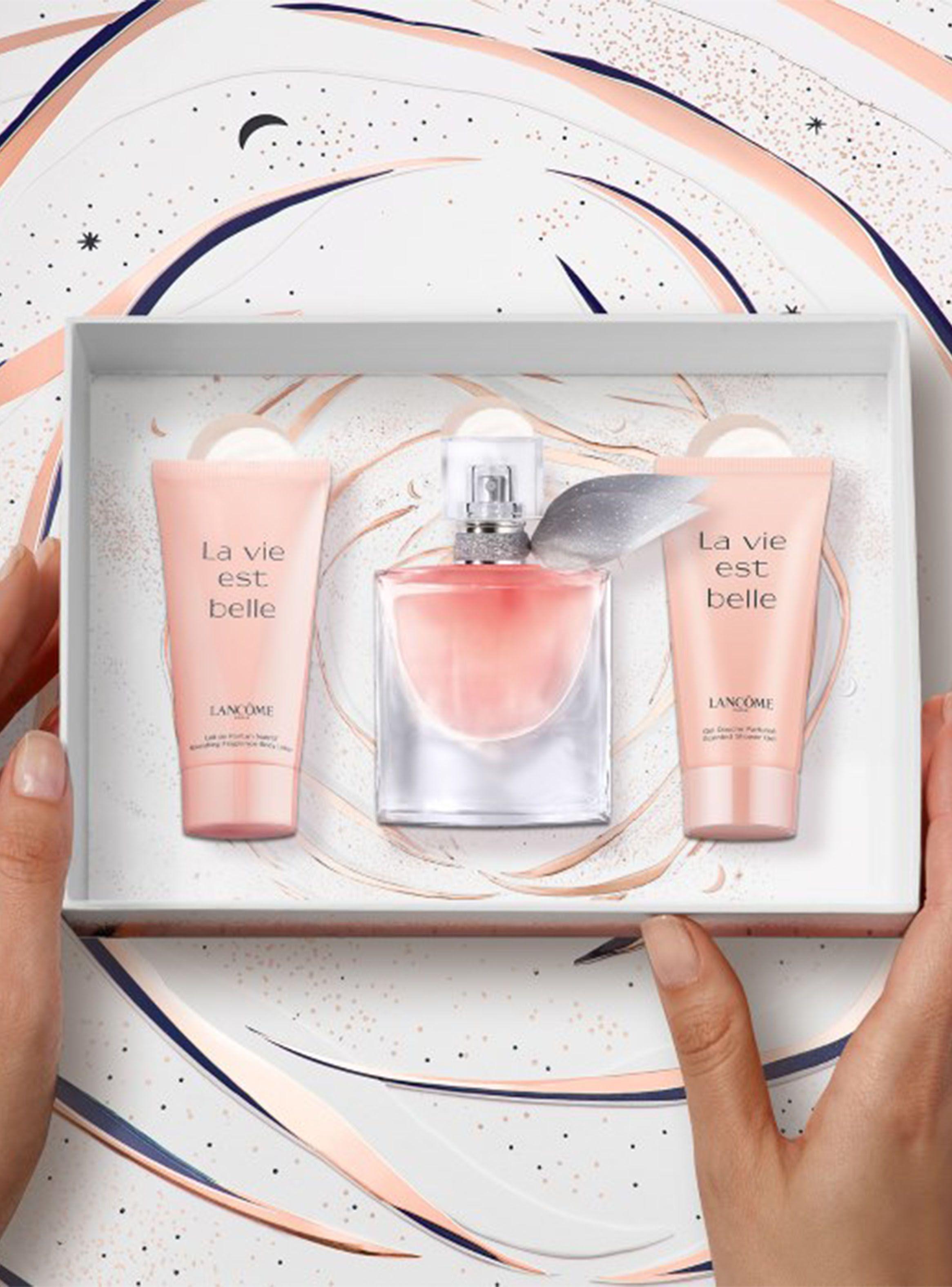 Set Perfume Lancôme La Vie Est Belle Mujer EDP 30ml + Loción Corporal 50 ml + Gel de Ducha 50 ml-1