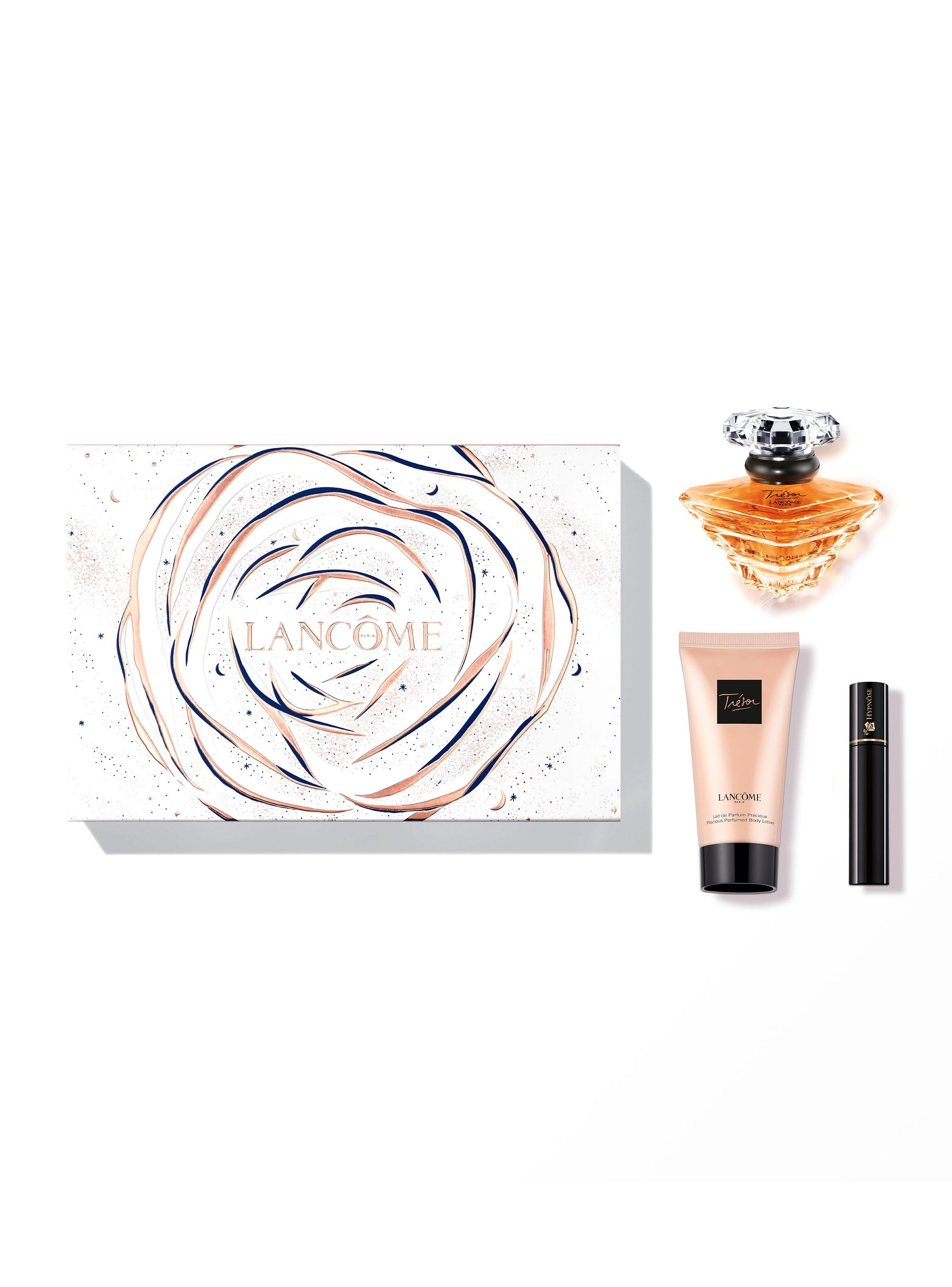 Set Perfume Lancôme Trésor EDP Mujer 30ml + Loción Corporal 50ml + Máscara Hypnôse 2ml-0