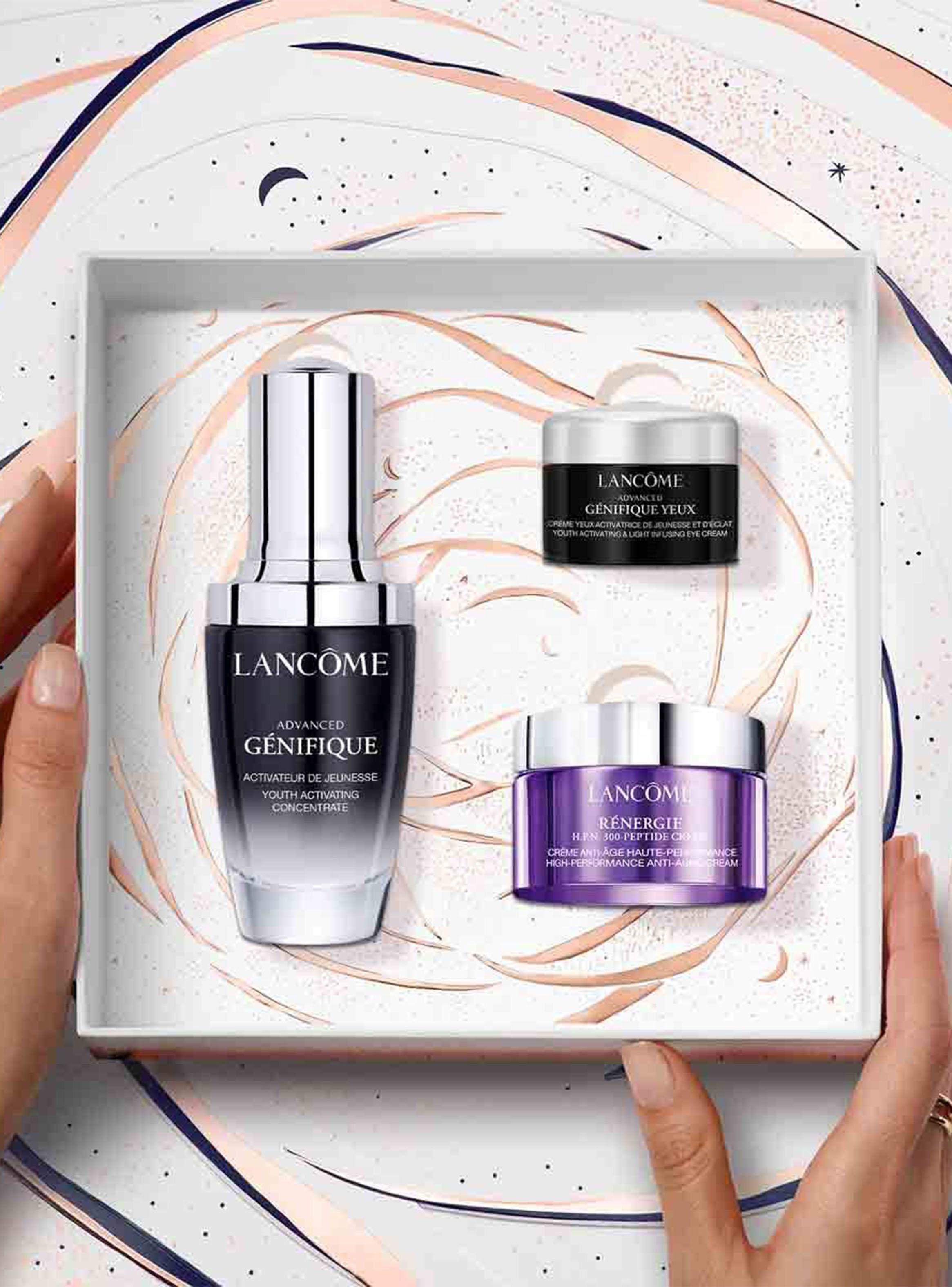 Set Antiedad Antiarrugas Advanced Génifique 30ml + Rénergie H.P.N 300 Péptidos 15 ml-1