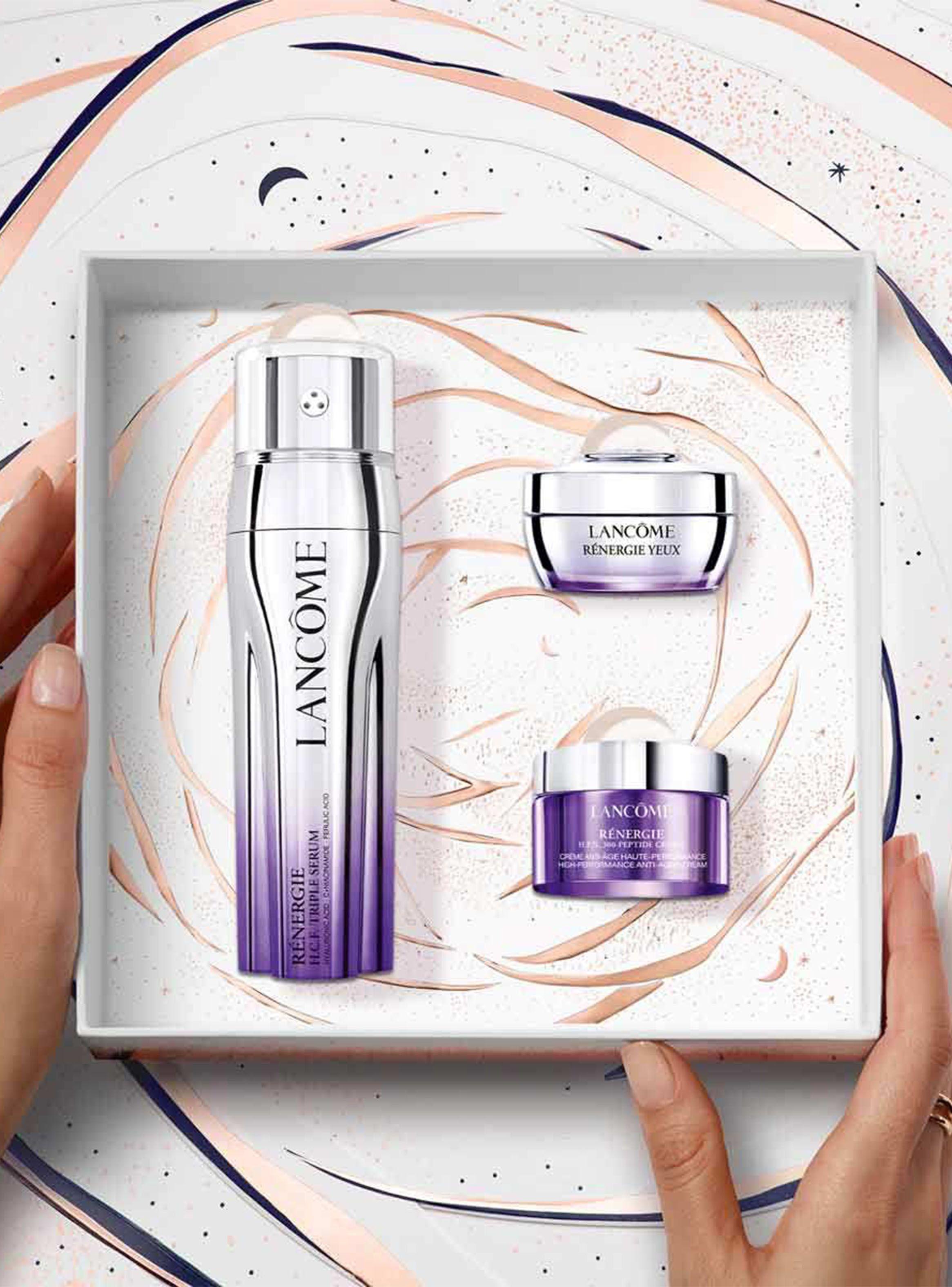 Set Rutina Antiedad Antiarrugas Rénergie H.C.F Triple Serum 50ml + Rénergie Yeux 15ml + Rénergie H.P.N 300 Péptidos 15ml-1