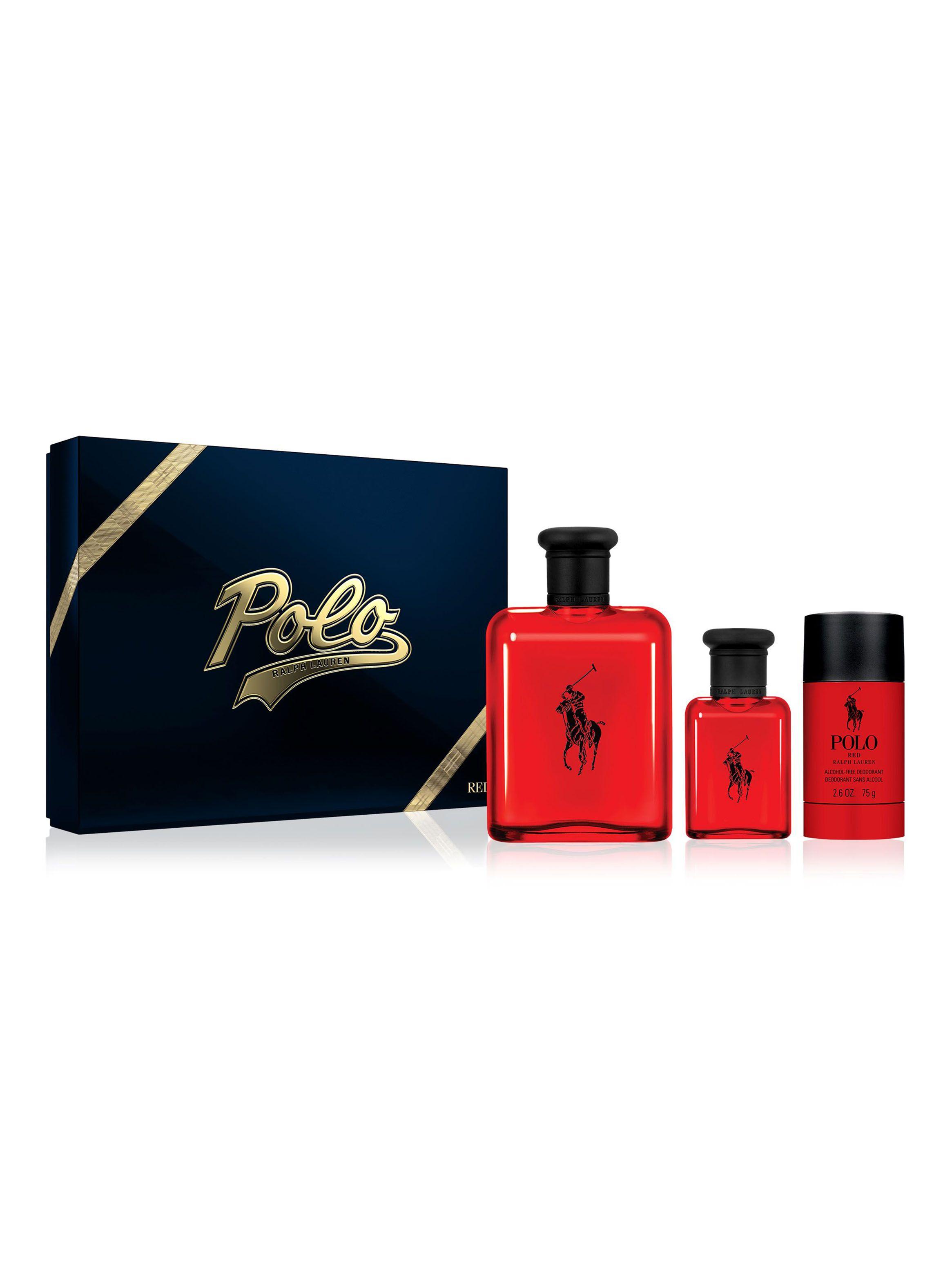 Set Perfume Polo Red EDT 125 ml + Polo Red EDT 40 ml + Desodorante 75g-0