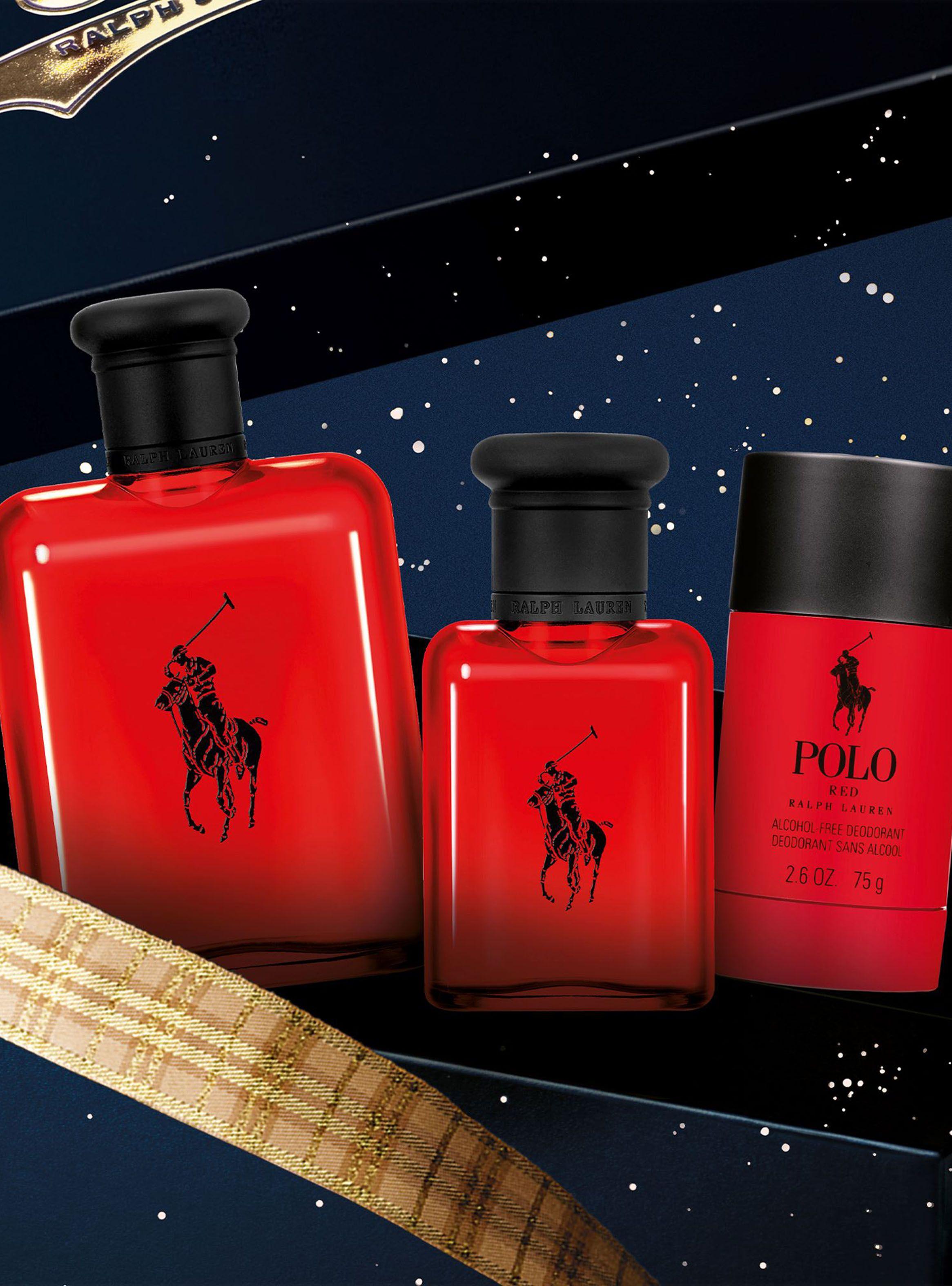 Set Perfume Polo Red EDT 125 ml + Polo Red EDT 40 ml + Desodorante 75g-3