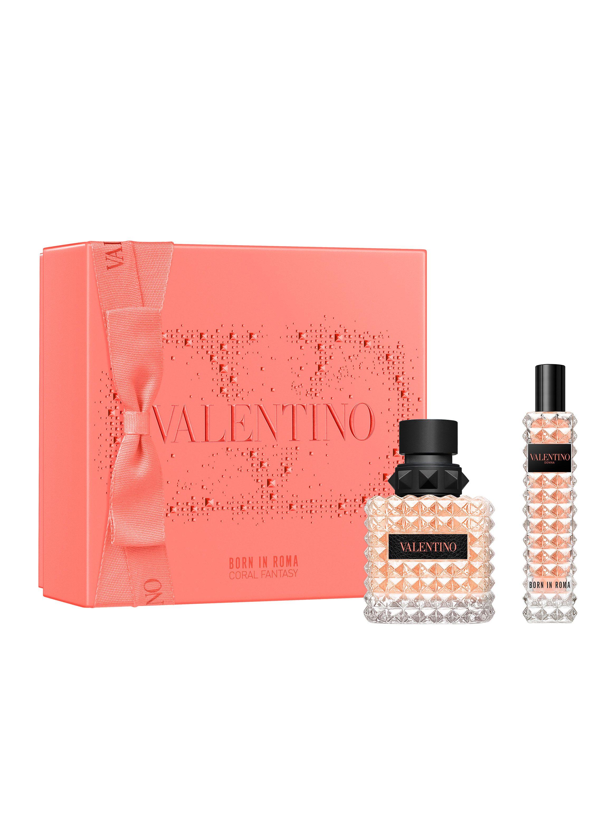 Perfume Valentino Born in Roma Donna Coral EDP Mujer 50 ml +  EDP 15 ml-0