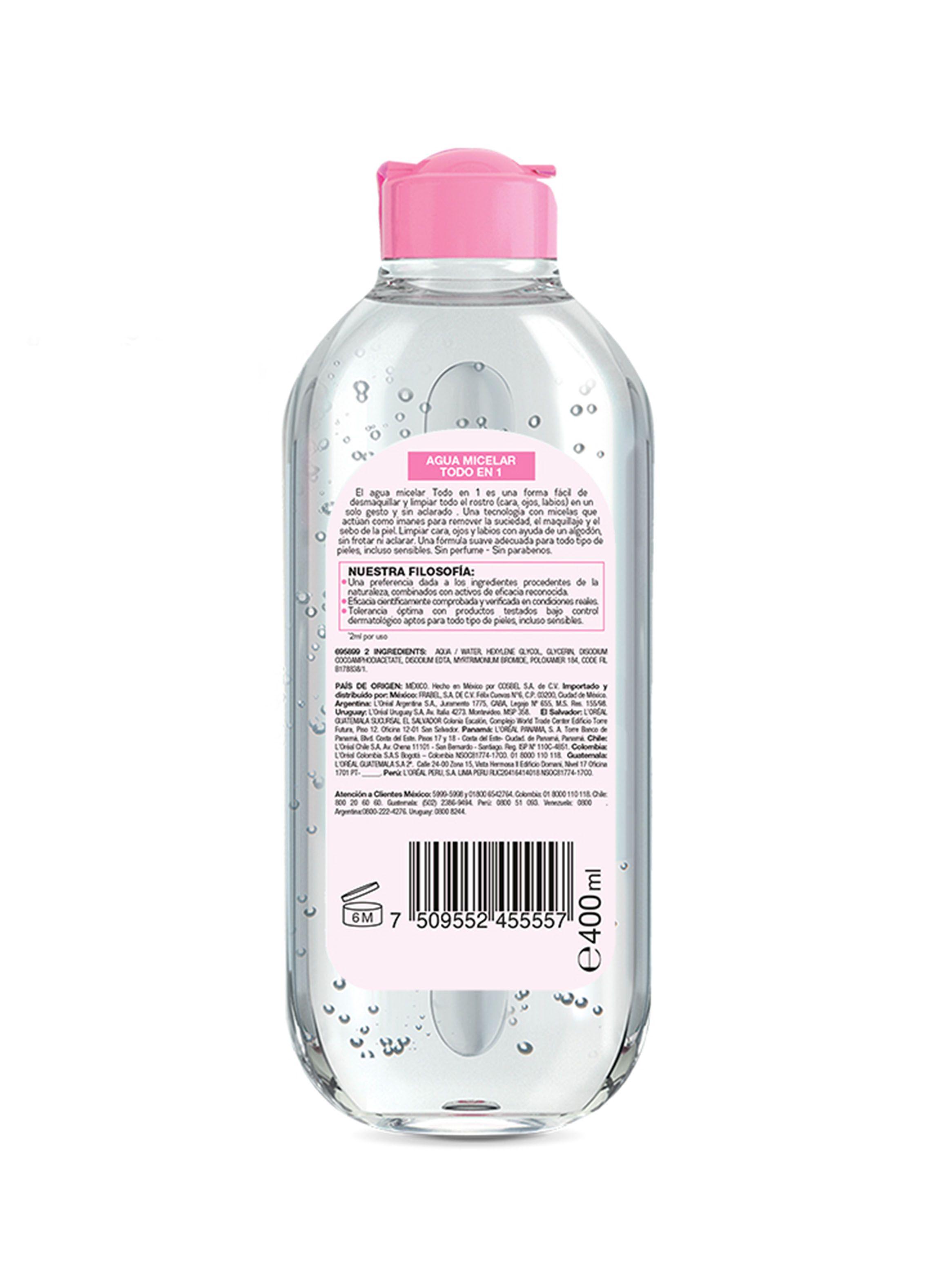 Agua Garnier Skin Active Micelar Todo en 1 400 ml-2