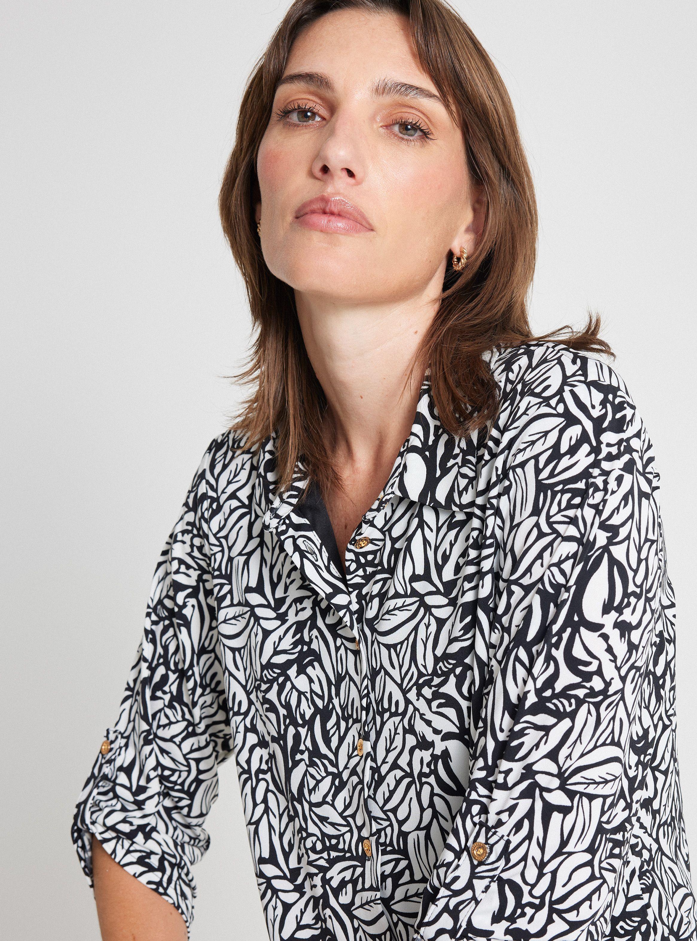 Blusa Elasticada Forrada-2