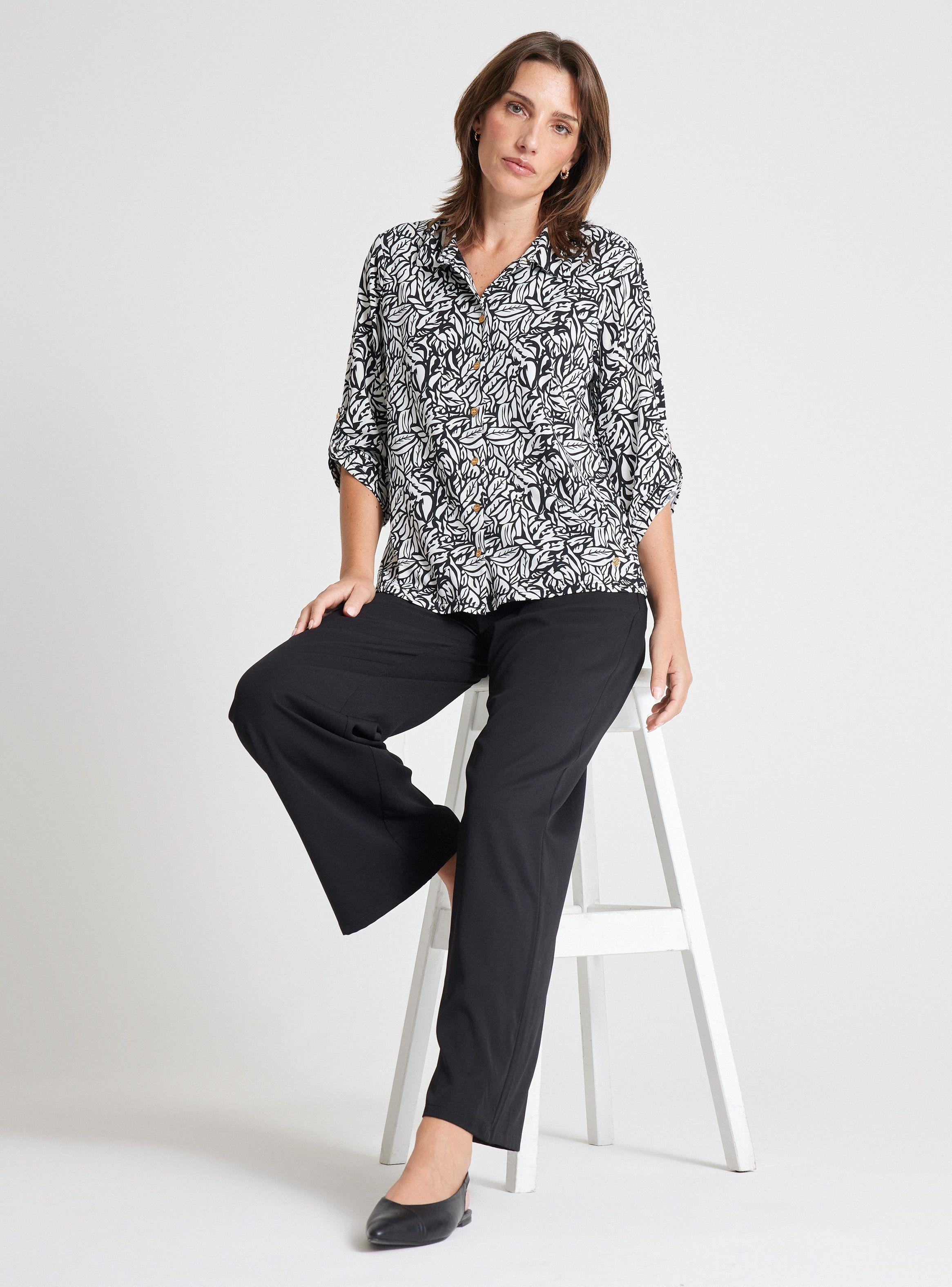 Blusa Elasticada Forrada-4