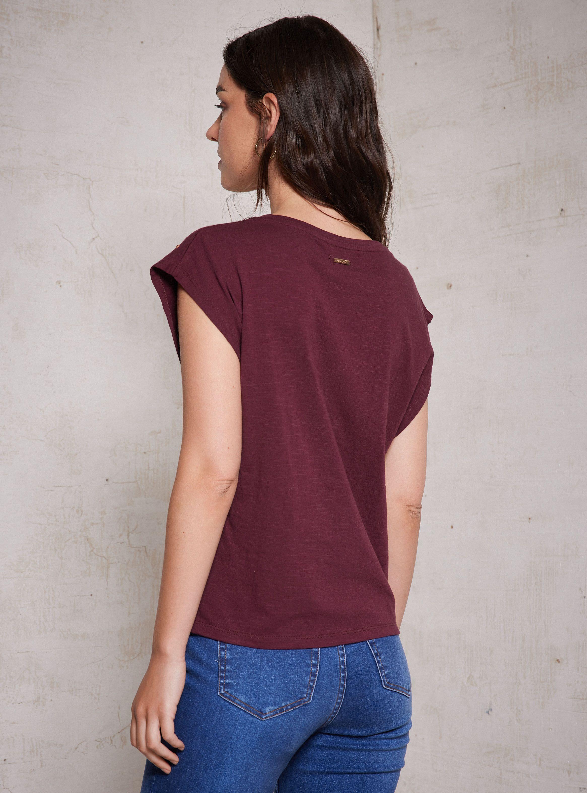 Polera Holgada Con Aplicación De Brillos-1