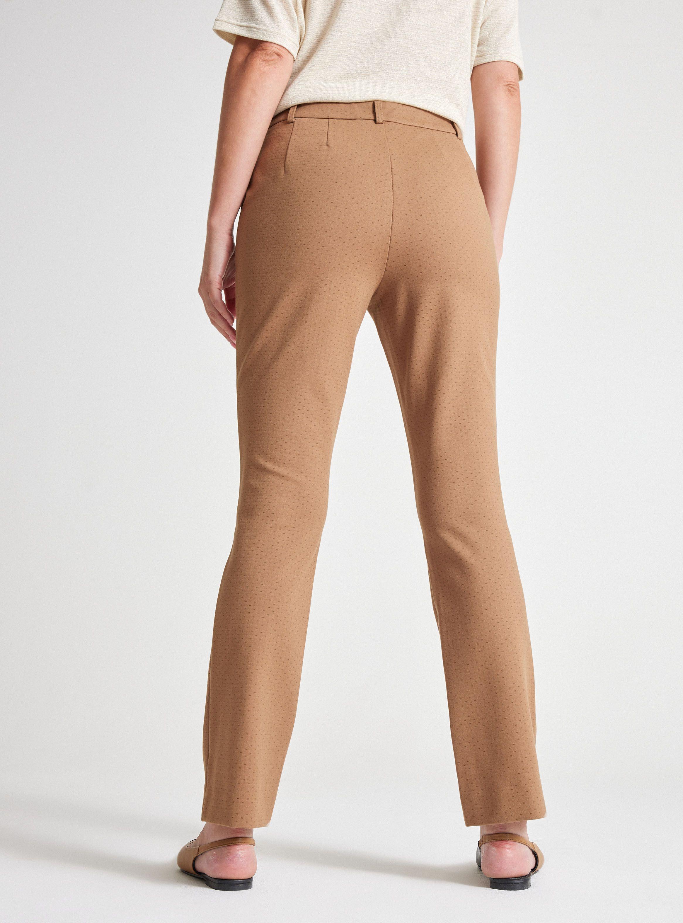 Pantalón De Vestir Tela Fantasía-1