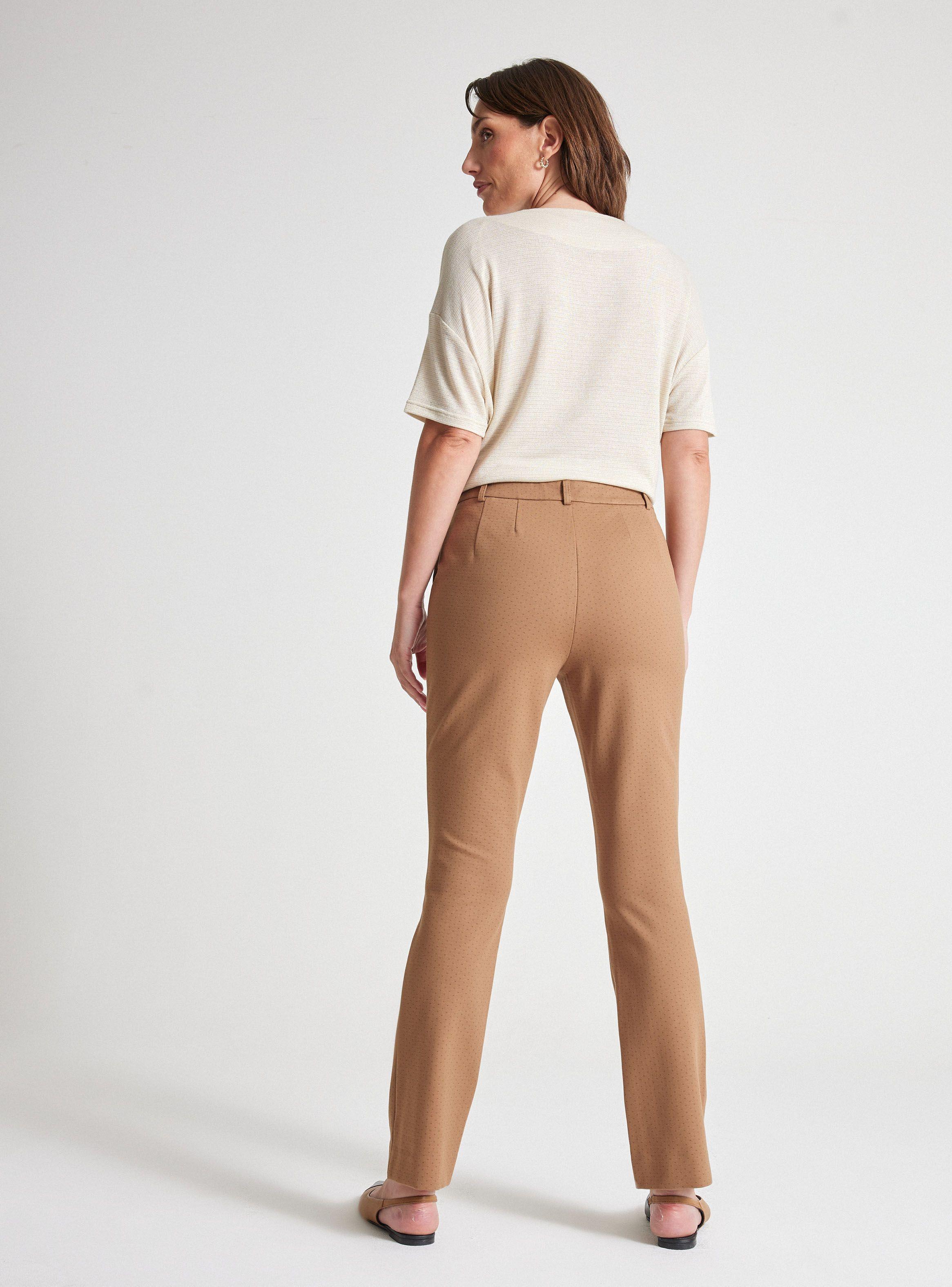 Pantalón De Vestir Tela Fantasía-5