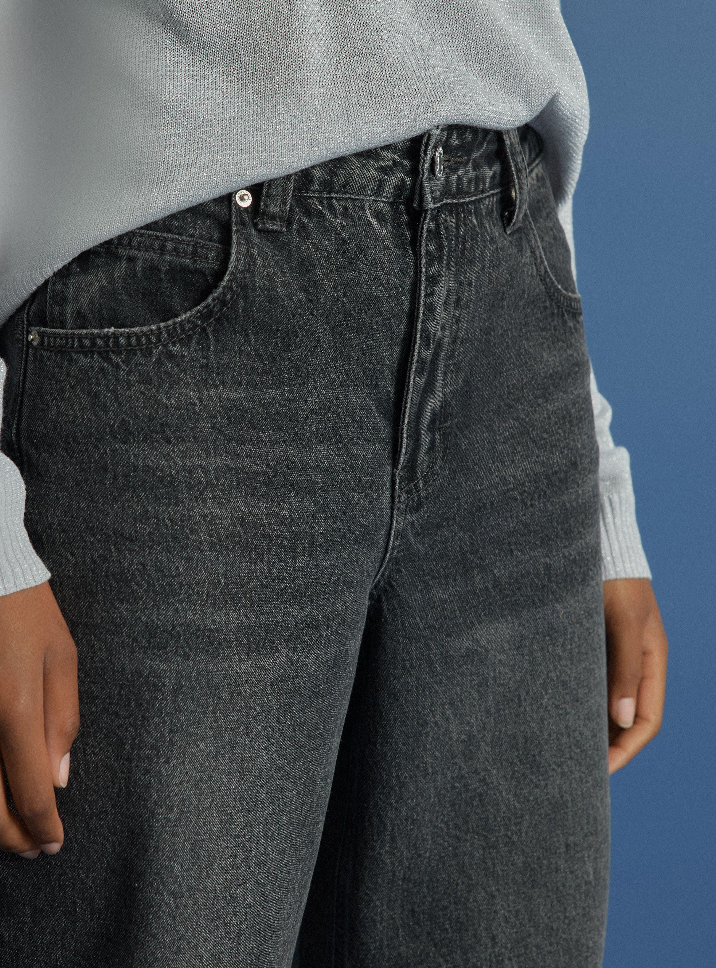 Jeans Calce Balloon Con Ajustadores En La Cintura-2